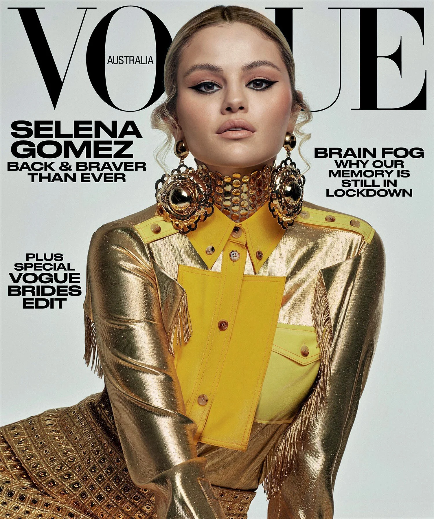 Selena Gomez Launches Rare Beauty in Asia Pacific in Alique Fashion Story for Vogues