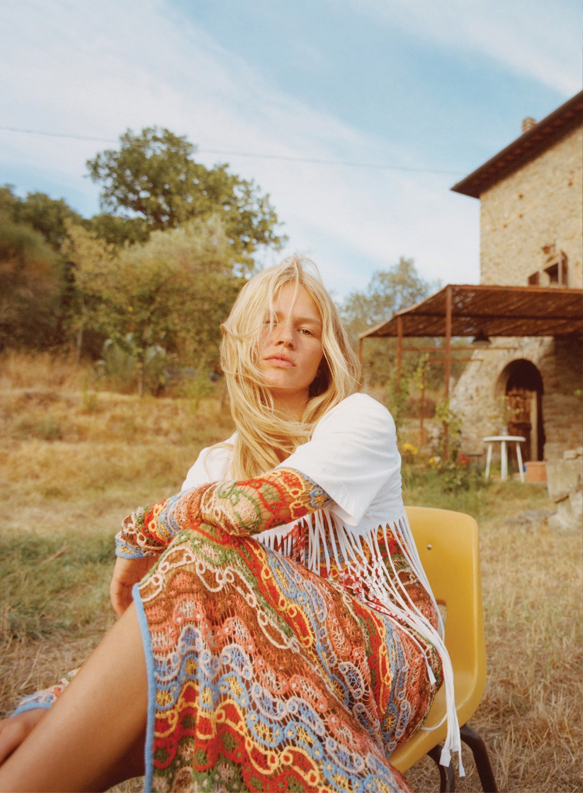 Anna Ewers Plays the 'Golden Girl' Lensed by Tom Craig for InStyle US November 2021