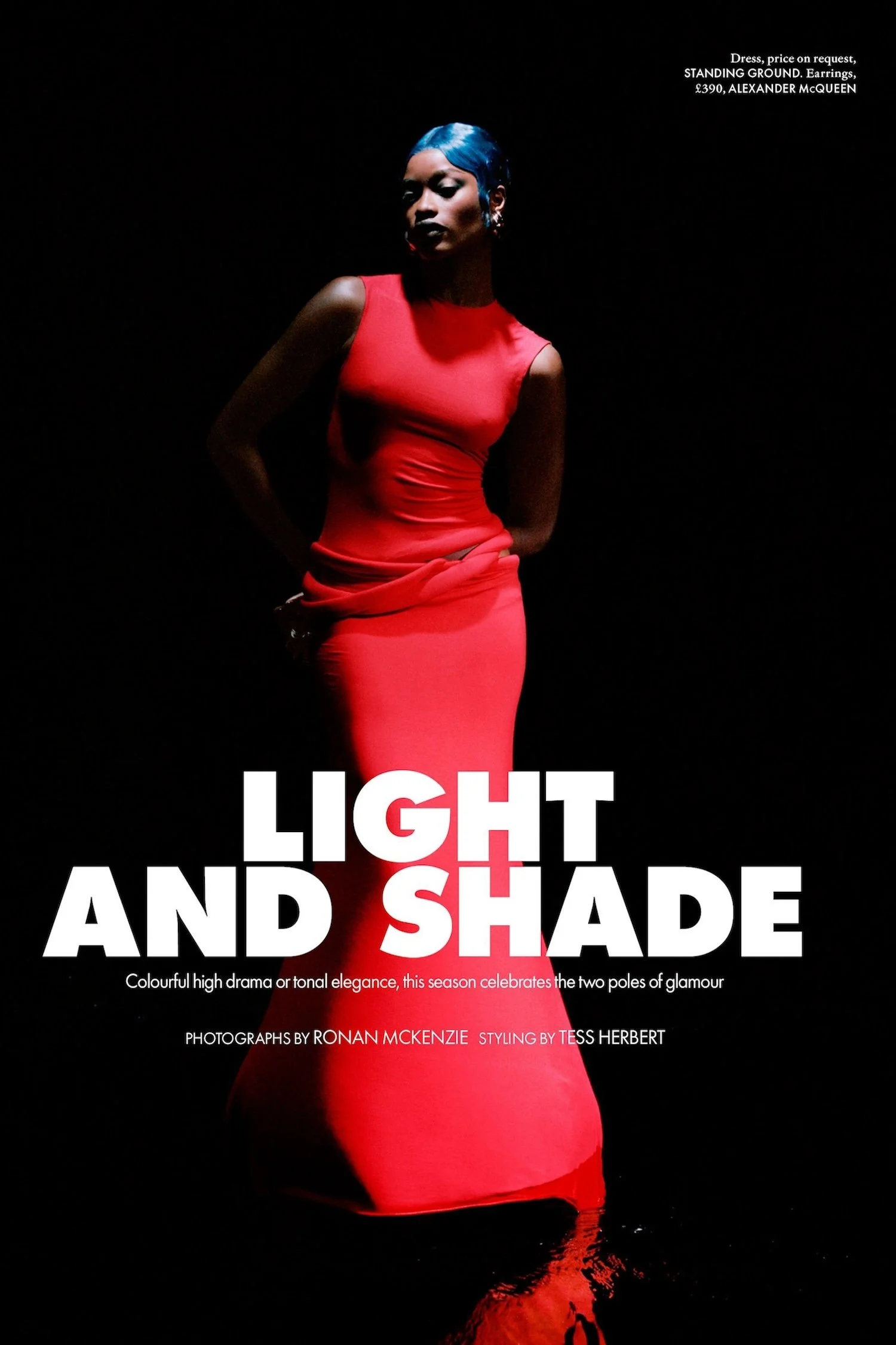 Mayowa Nicholas' Refined Holiday Elegance for ELLE UK by Ronan McKenzie