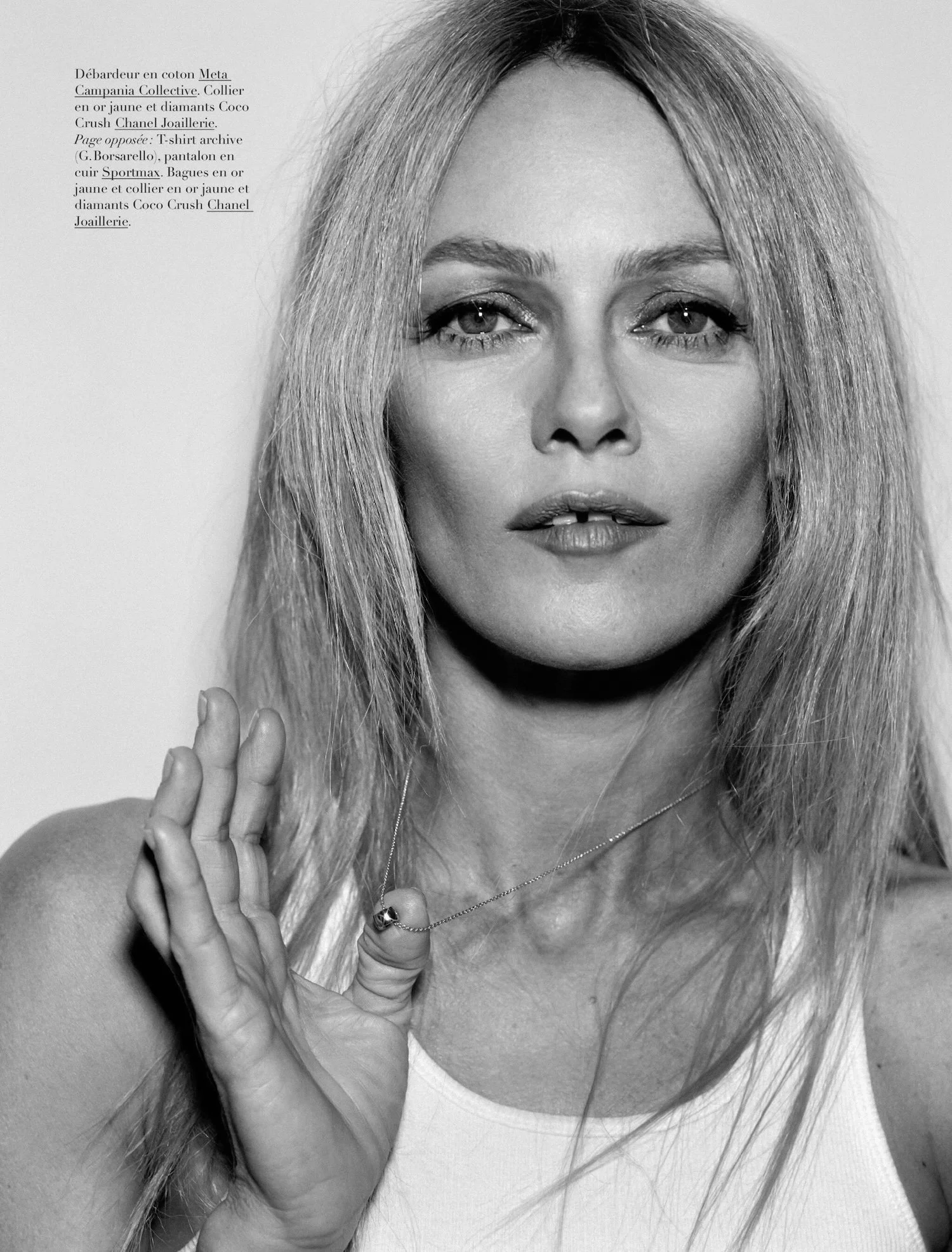 Vanessa Paradise Covers Harper's Bazaar France November — Anne of