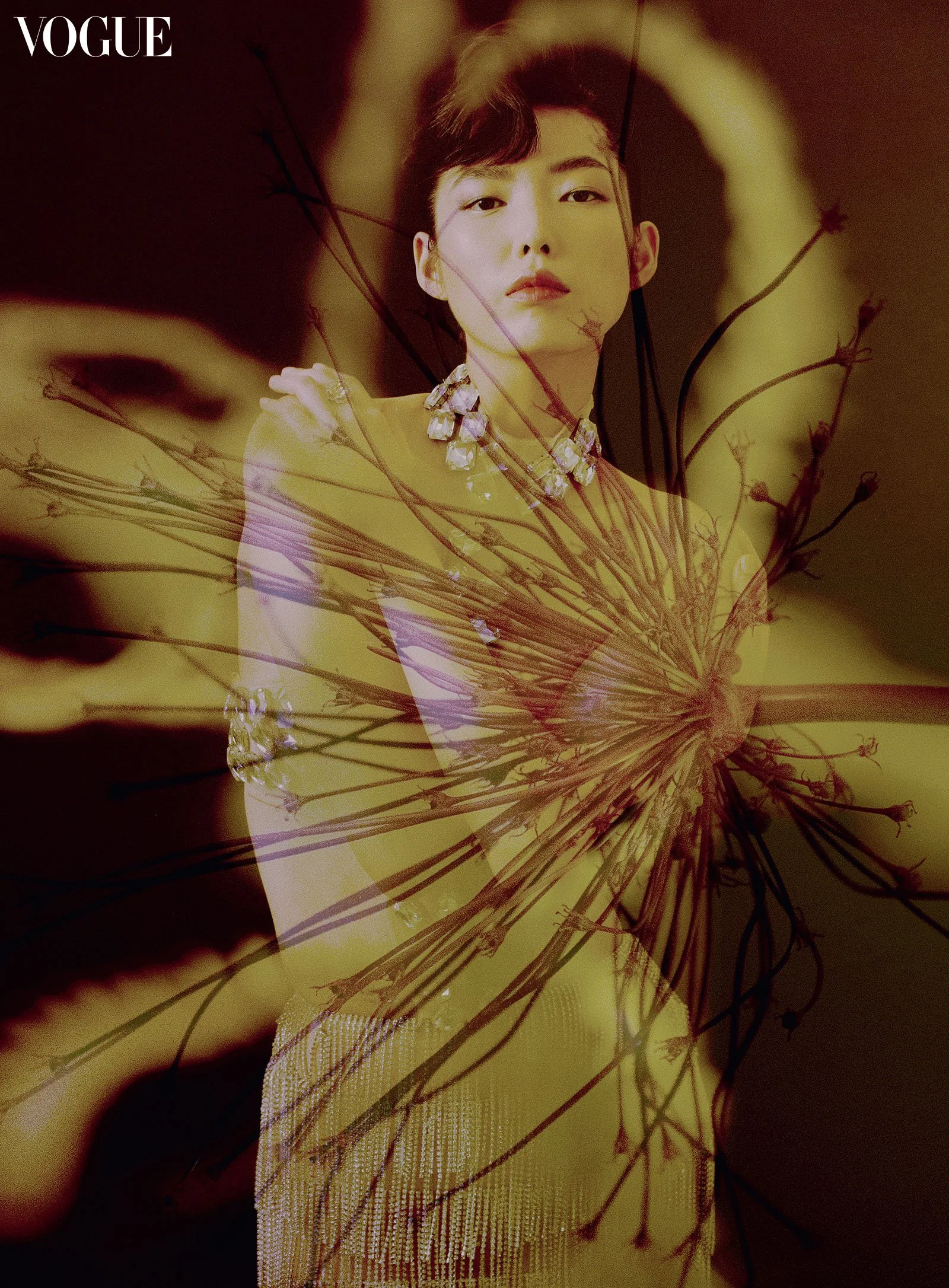 Vogue Philippines November Honors Gaia's Beauty in 'Flora' by Harold Julian