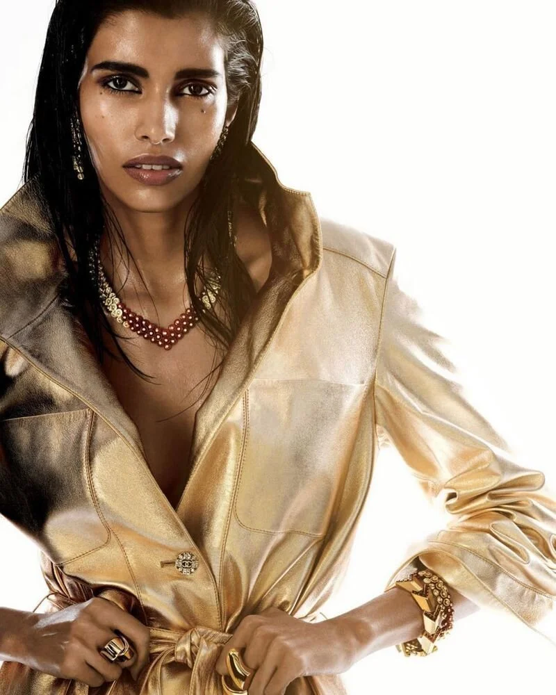 Pooja Mor Dazzles in Fine Jewelry Lensed by Ben Hassett for Vogue Espana September 2021