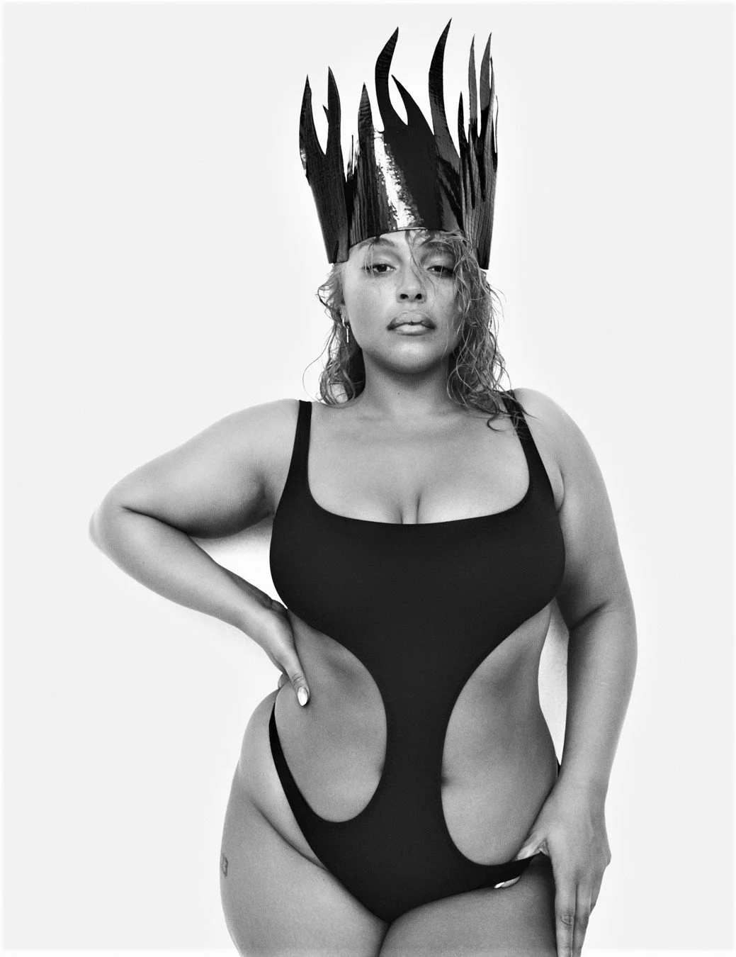 Paloma Elsesser Wears Miu Miu for i-D Spring 2022 Cover by Sam Rock