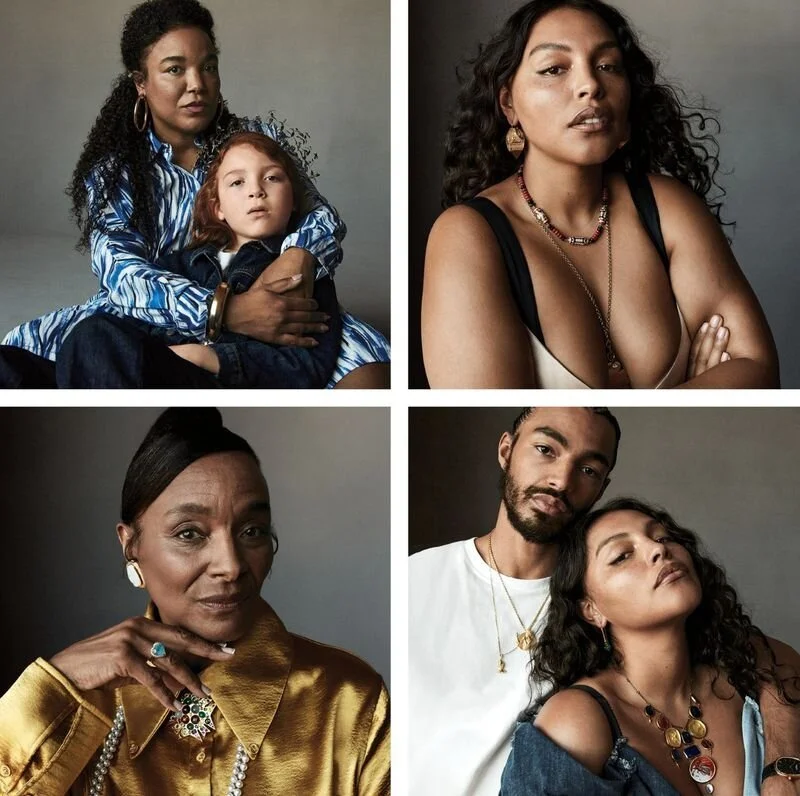 Paloma Elsesser's Family Reunion by Daniel Jackson for Vogue US June-July 2021