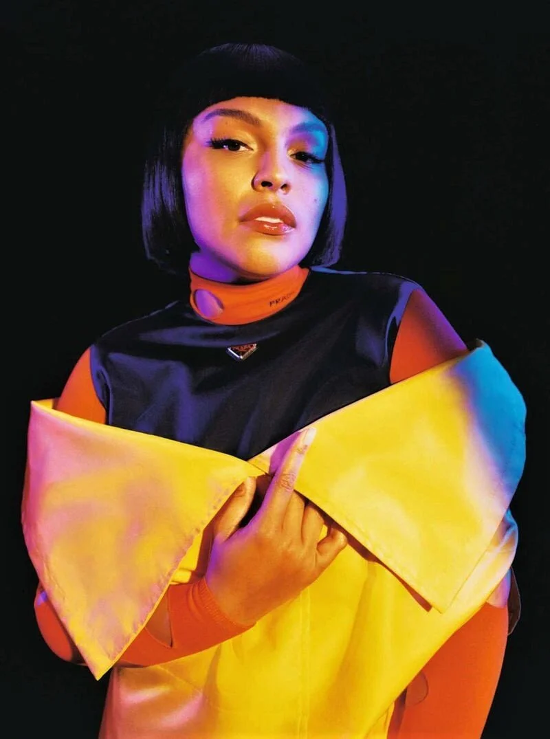 Paloma Elsesser in Technicolor by Kennedi Carter for Zeit Magazine Feb, 2021
