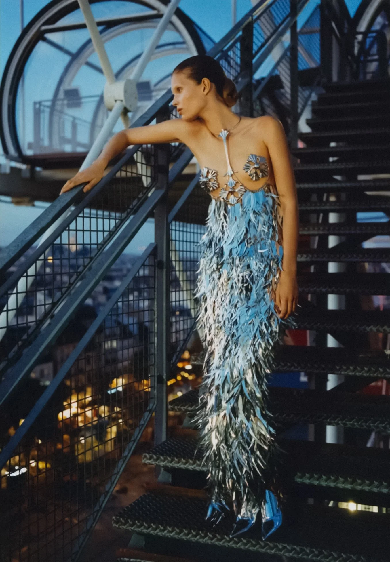 Ida Heiner Covers Vogue France December 2023/January 2024 by Theo De Gueltzl