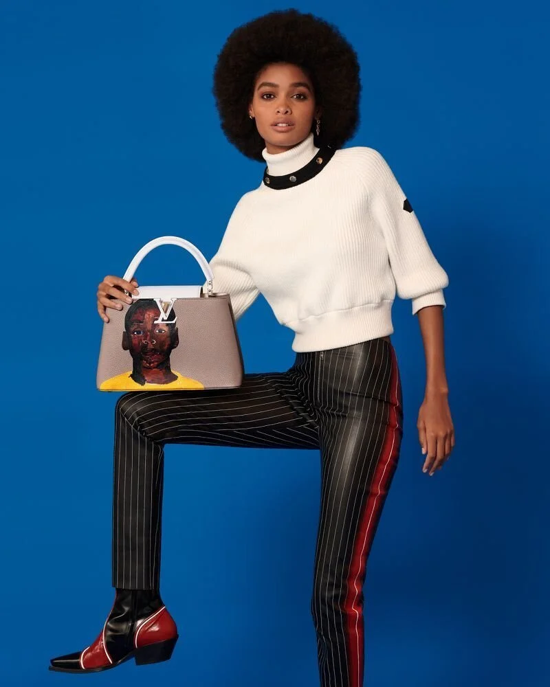 Blesnya Minher's 2020 Louis Vuitton Artycapucines Lensed by Julia Noni