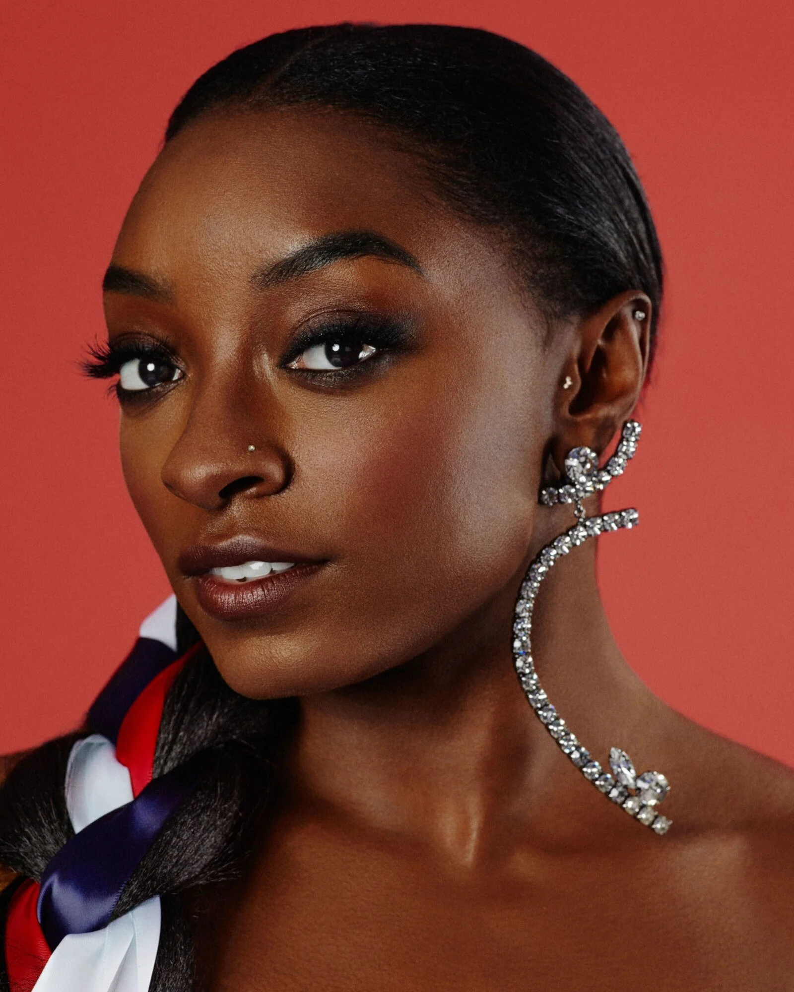 Simone Biles Soars by Kennedi Carter for Glamour US June 2021 | Judge Drops All Charges Against Her Brother