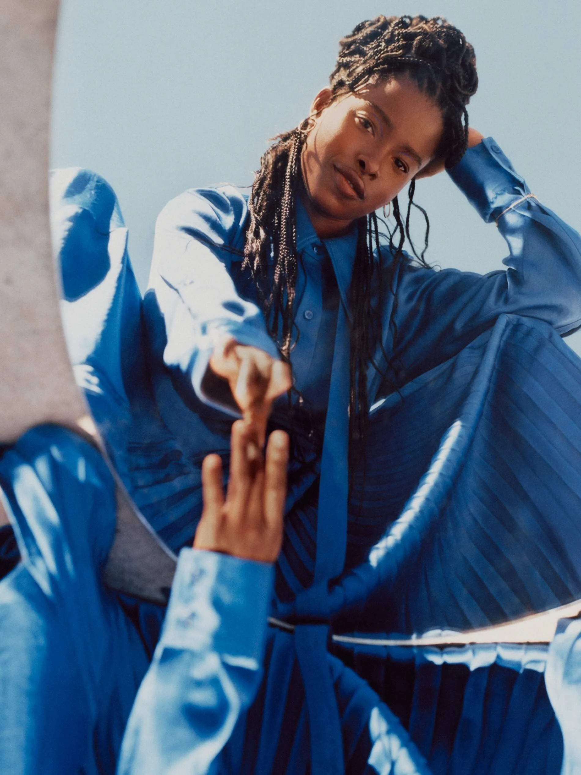 Amanda Gorman by Kennedi Carter in Porter Edit Talks Connecting Fashion and Activism