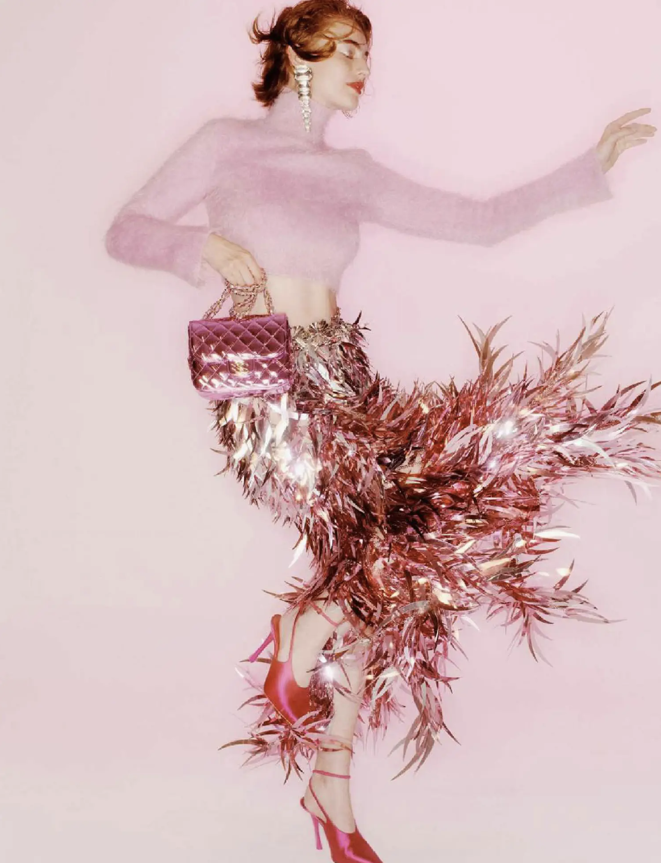 ELLE France Festive Holiday Style with Berit Heitmann Lensed by Jérémie Monnier