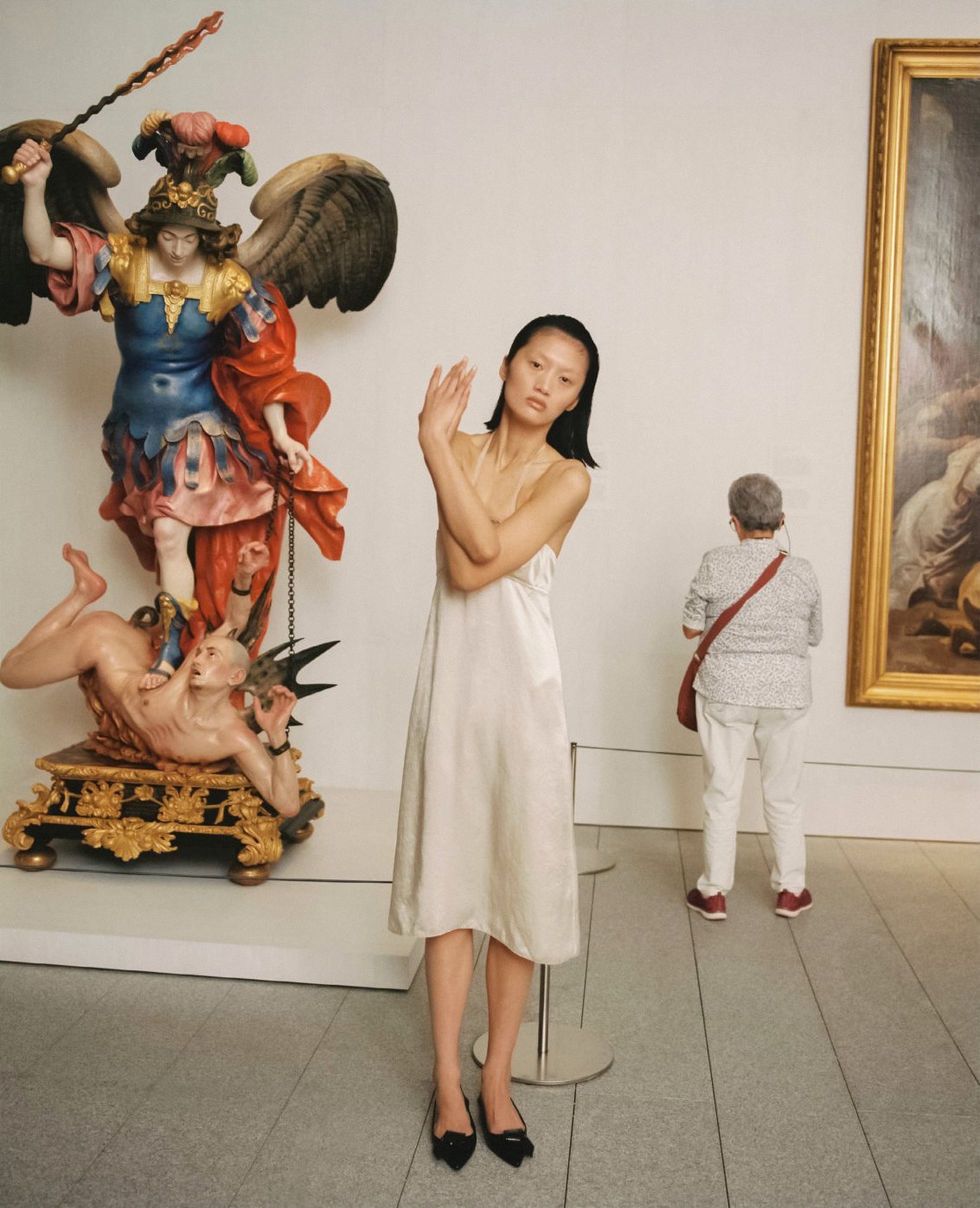 Yilan Hua Views Spanish Treasures in Vogue Espana December 2023 by Pablo Zamora