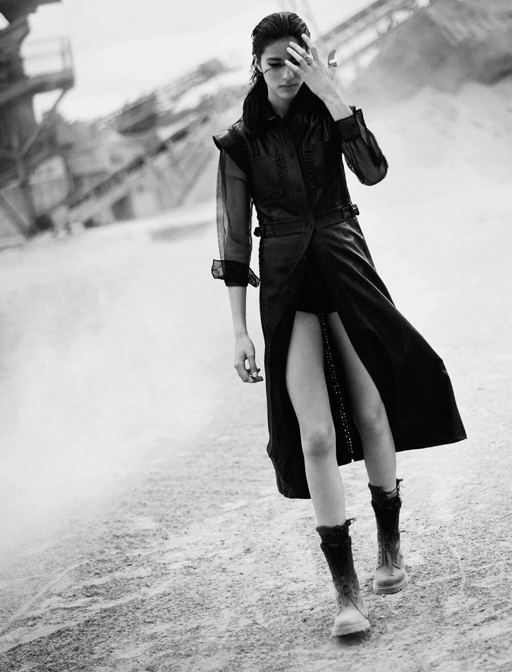 Loli Bahia in True Grit Girl Images by Boo George for Numéro September 2020