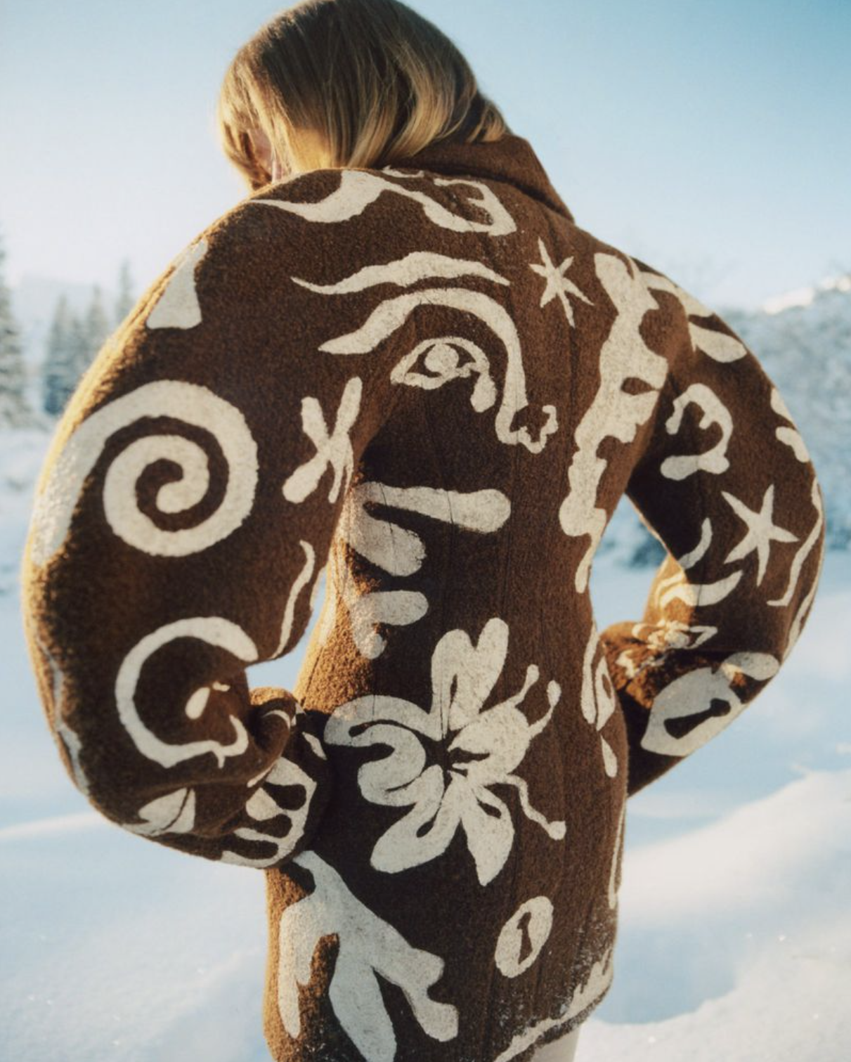 Lou Schoof in Zakopane Winter Resort by Tatiana+ Karol for Vogue Poland December