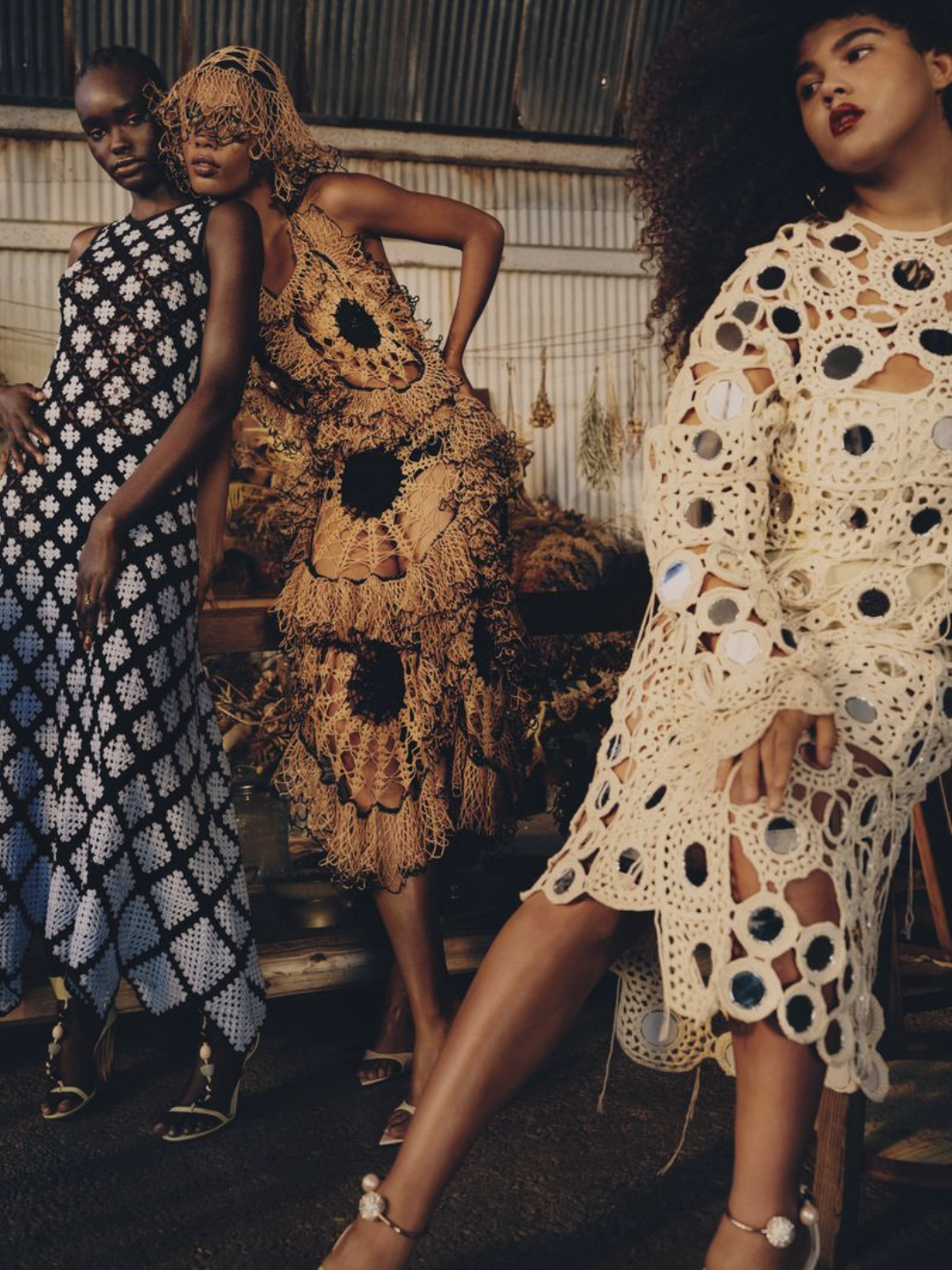 Micaiah Carter Flashes 'Light, Pretty Knits' for T: The New York Times Style Magazine