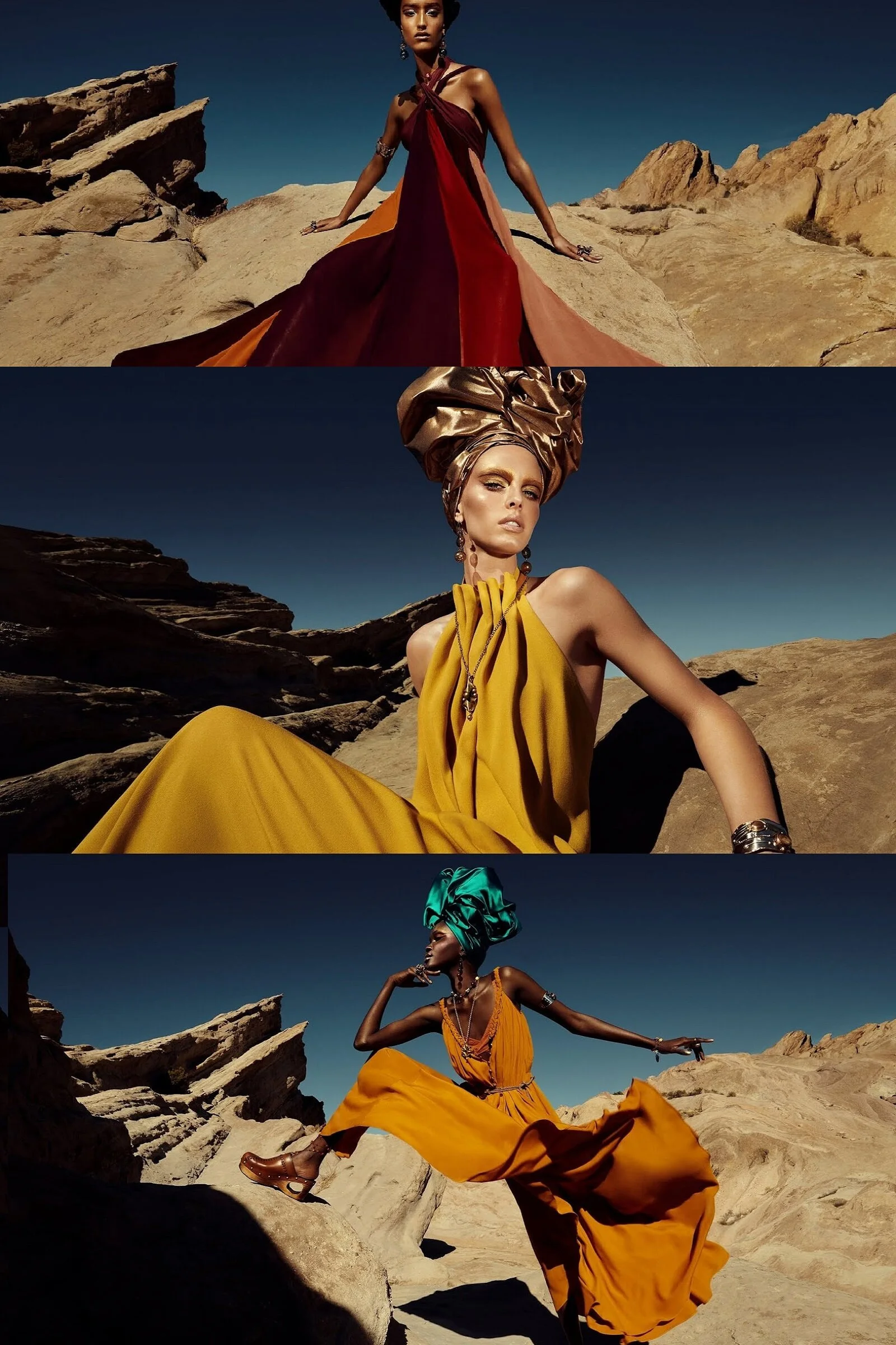 Steven Meisel's ZARA Women SS Campaign With Abby, Achenrin, Mona Lights Creative Torch
