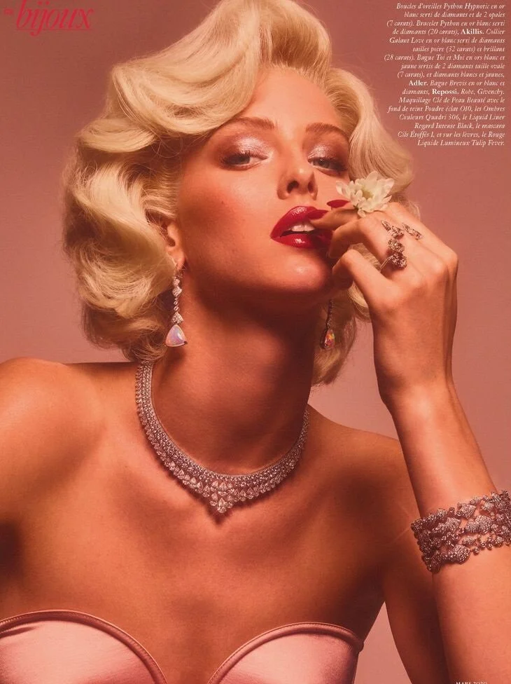 Abby Champion in 'Diamonds Are A Girls Best Friend' by Gregory Harris in Vogue Paris