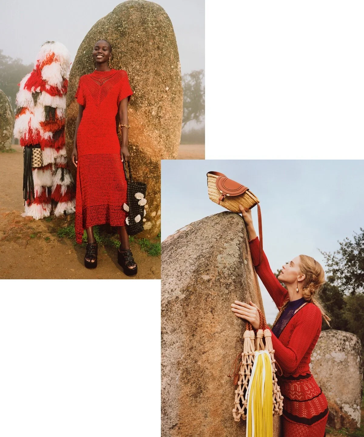 Angelo Pennetta Captures Abby + Adut in 'Rock Stars' for Vogue US April 2020