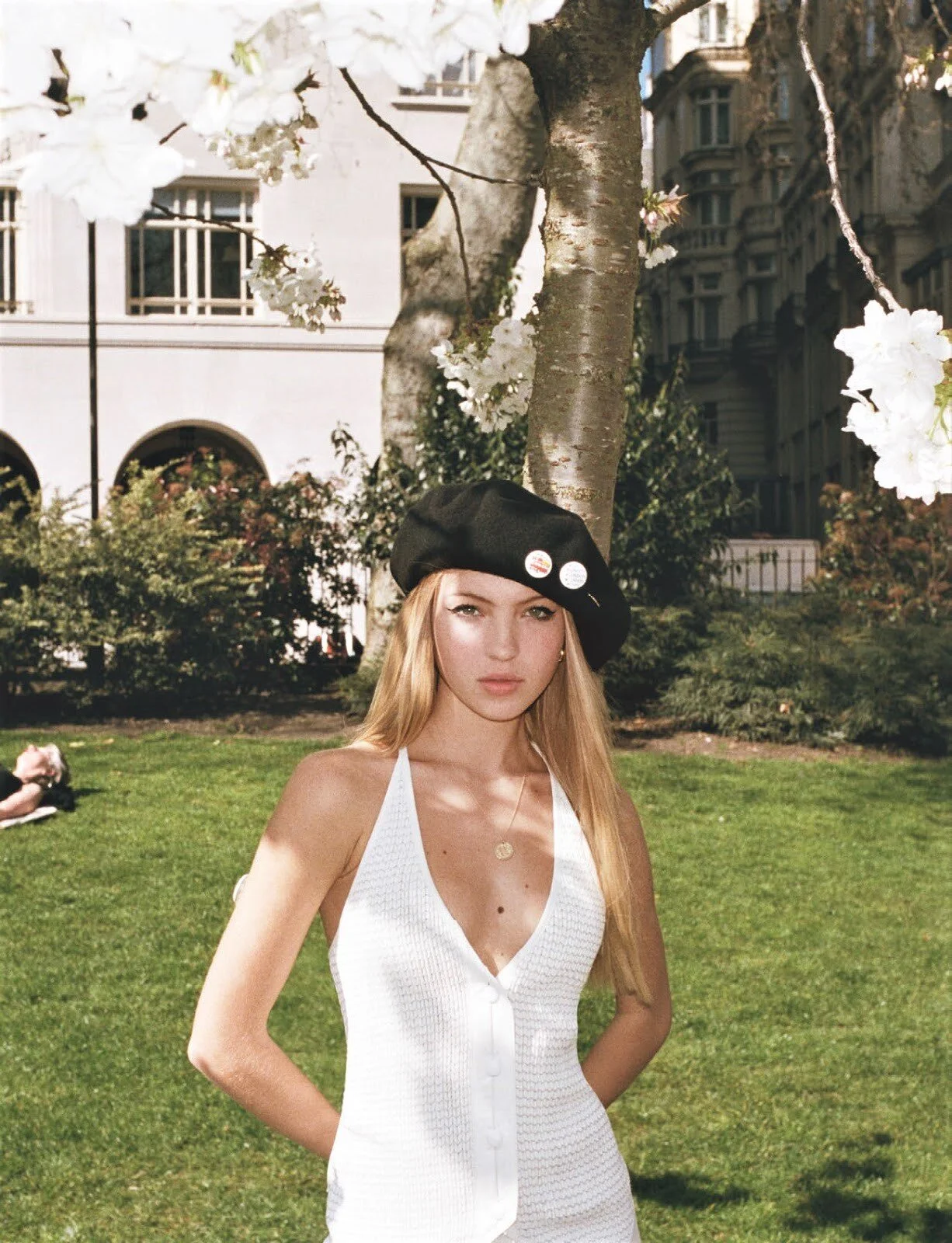 Lila Moss by Angelo Pennetta in British Vogue's June 'Landmark Moment'