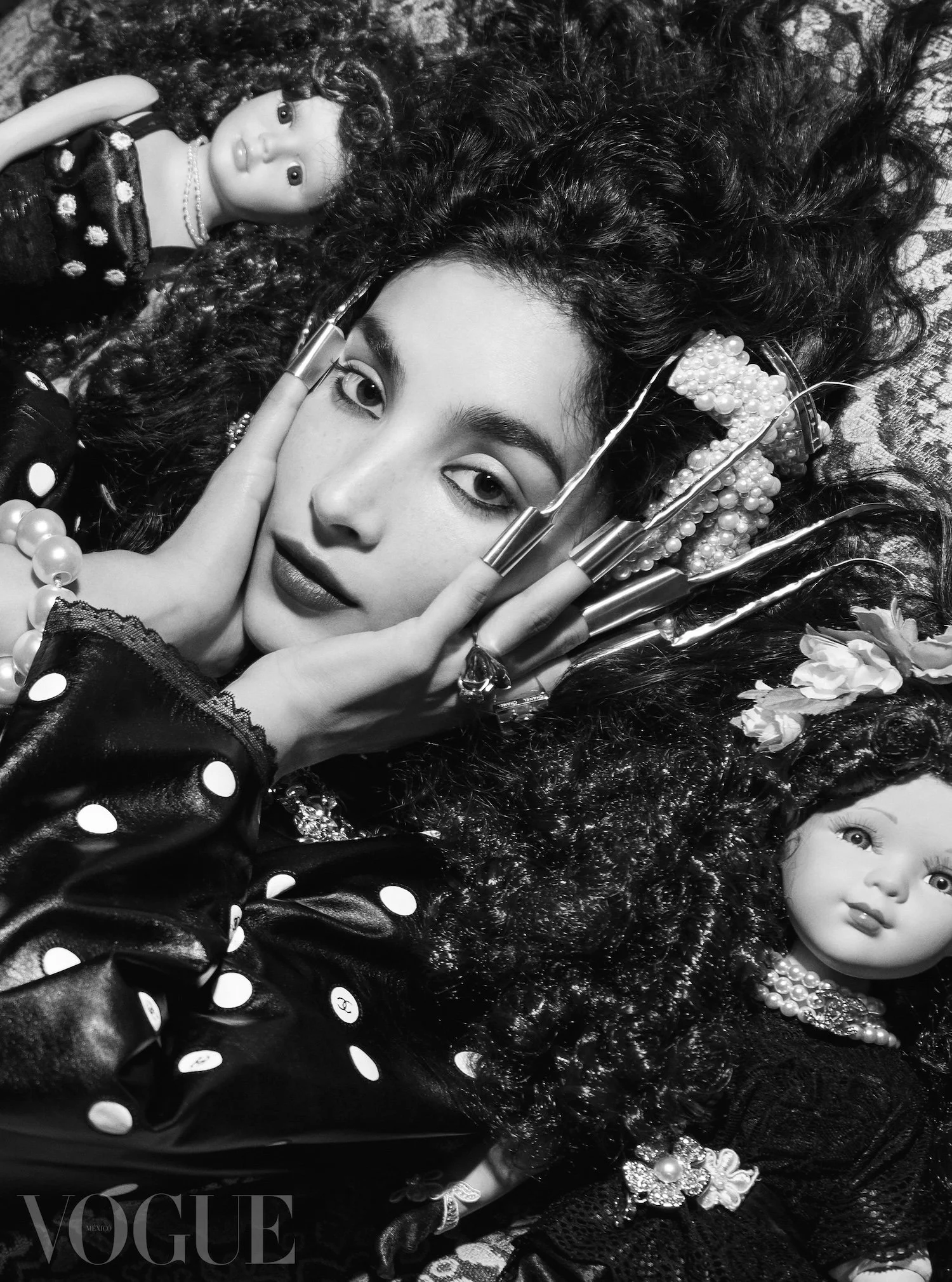 Tindi Mar Covers Vogue Mexico April 2024 Lensed by Inez and Vinoodh