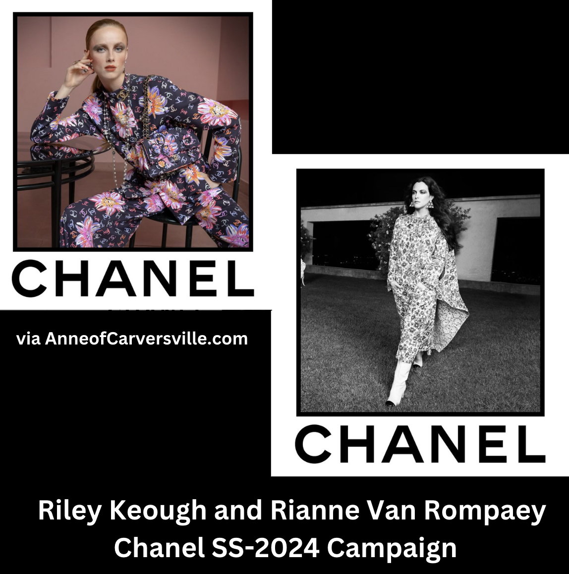 Chanel SS-2024 Campaign Shot by Inez & Vinoodh at Historic Villa Noailles