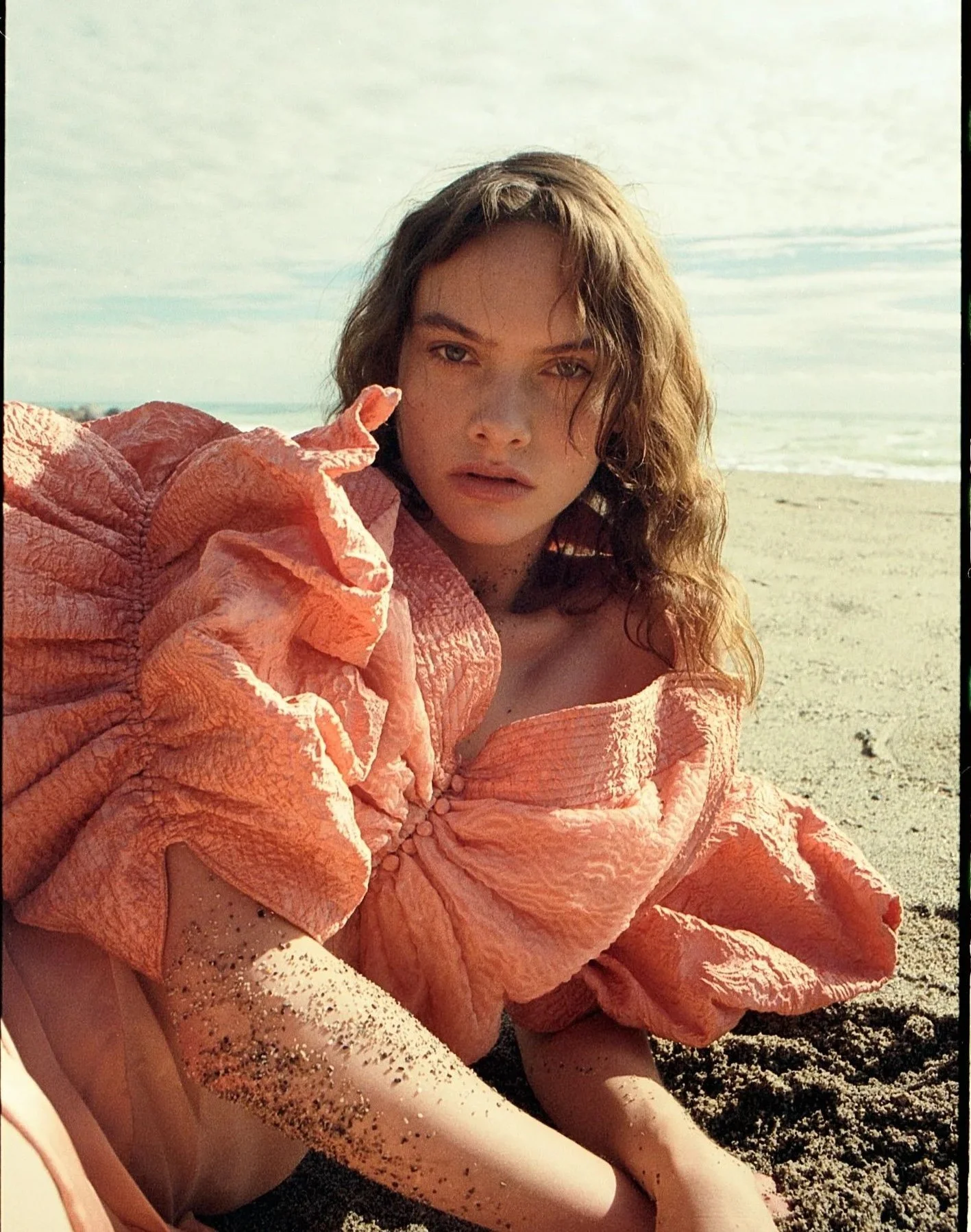 Louisa Ganzel in Louis Vuitton Cruise for L'Officiel USA by Debora Pota