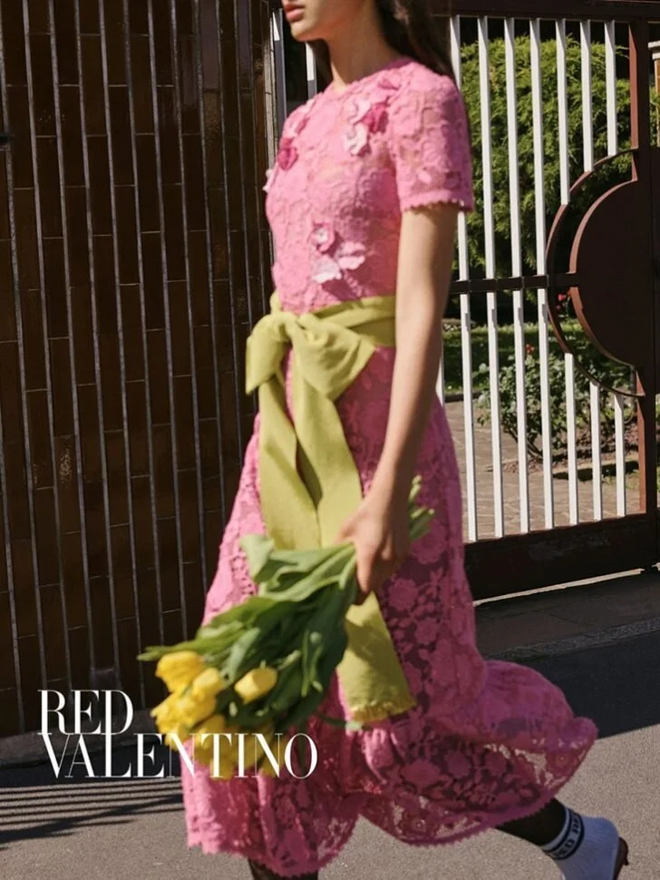 Teresa Lui, Matilde Giannetti by Dario Catellani for REDValentino Fall 2020 Campaign