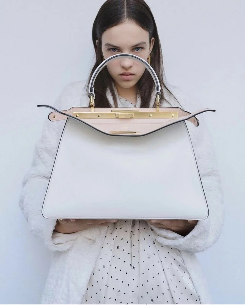 Fendi Peekaboo Campaign FW2021-22 with Maja Zimnoch by Sam Rock