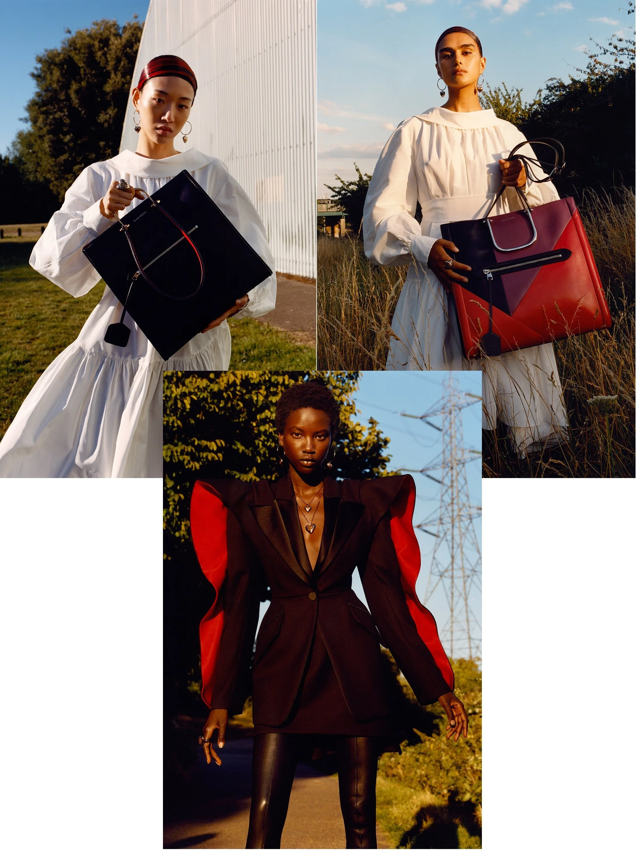 Alexander McQueen Fall Winter 2020.21 Campaign by Jamie Hawkesworth