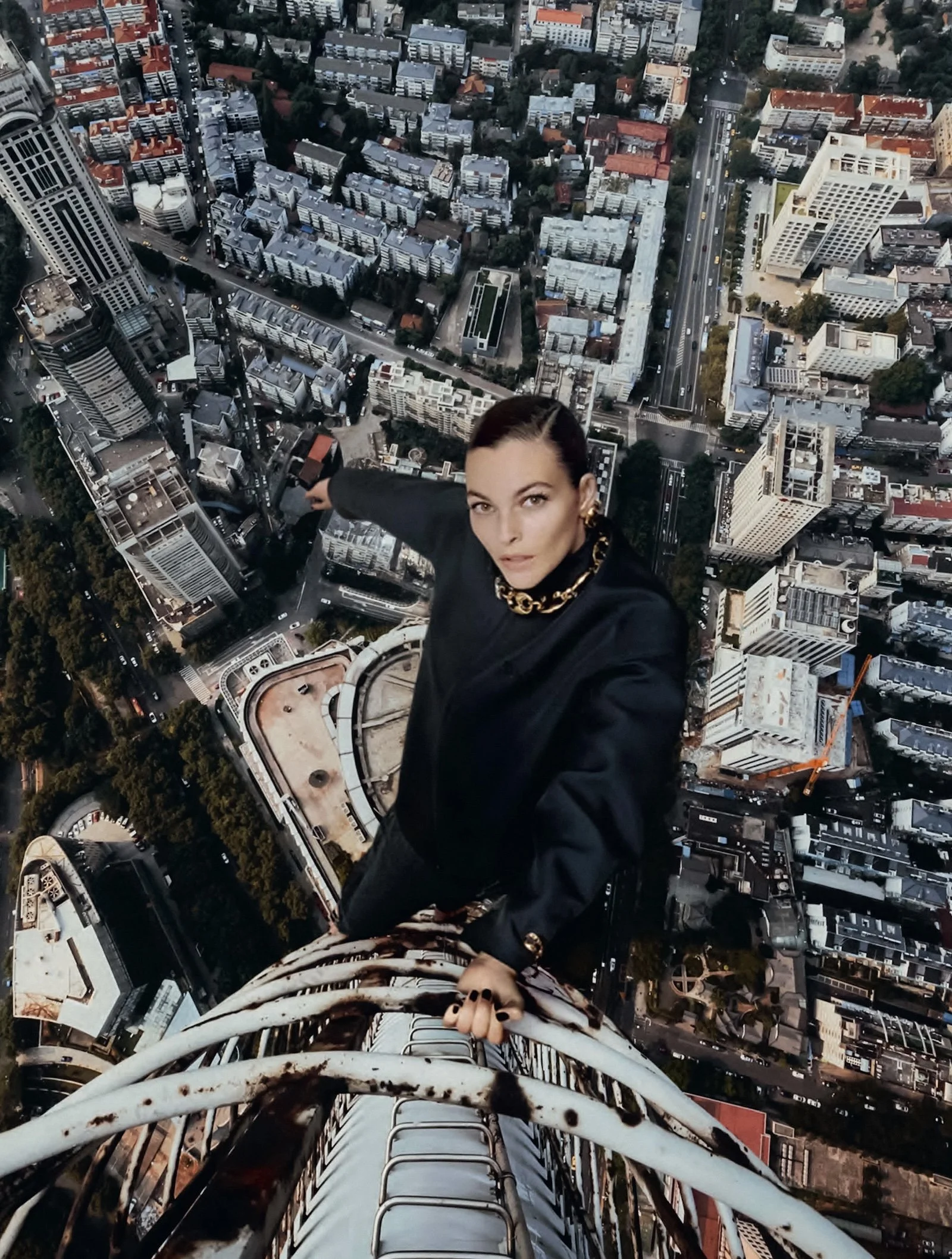 Vittoria Ceretti 'On Edge' in Gucci for Dazed Magazine Spring 2024 by Thibaut Grevet