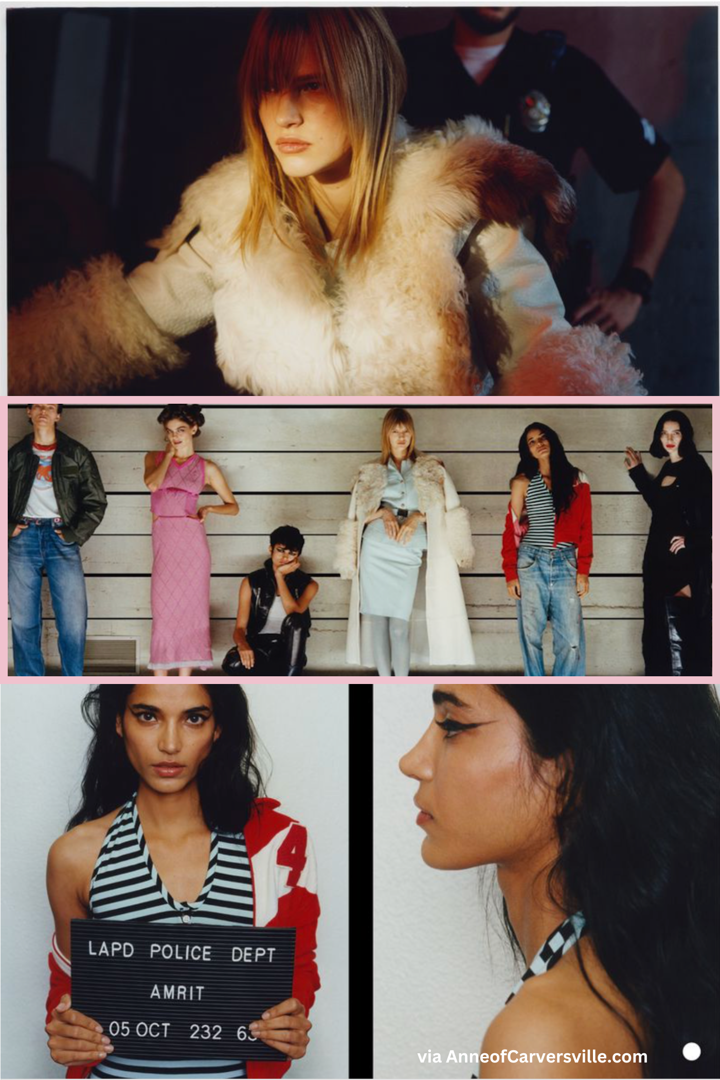 'Fashion Victim' with Aivita, Amrit, Isabella, Maaike, Meadow, Merlijne by Mark Abegg