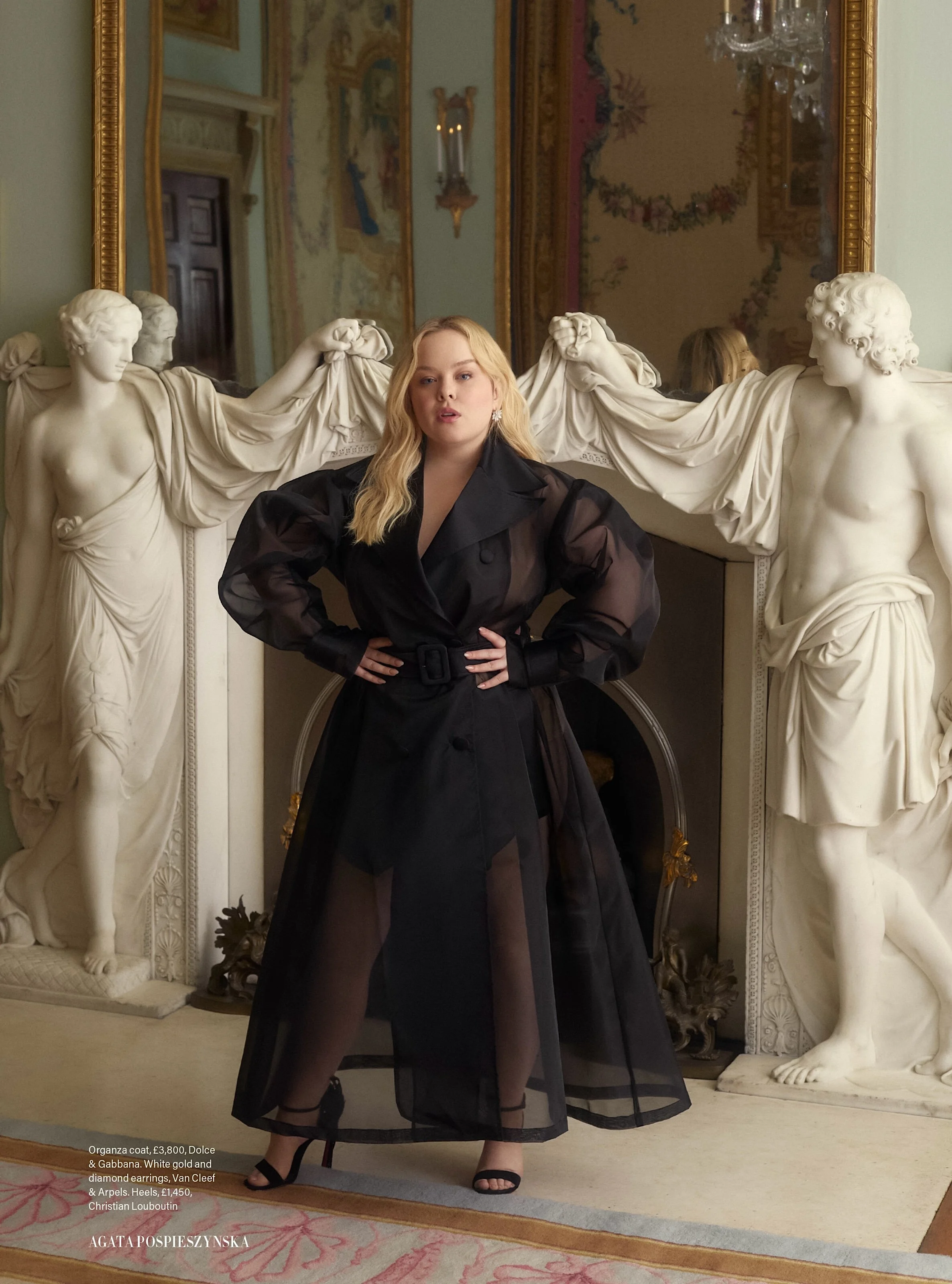 Nicola Coughlan in 'Dear Reader' Lensed by Agata Pospieszynska for Harper's Bazaar UK May 2024