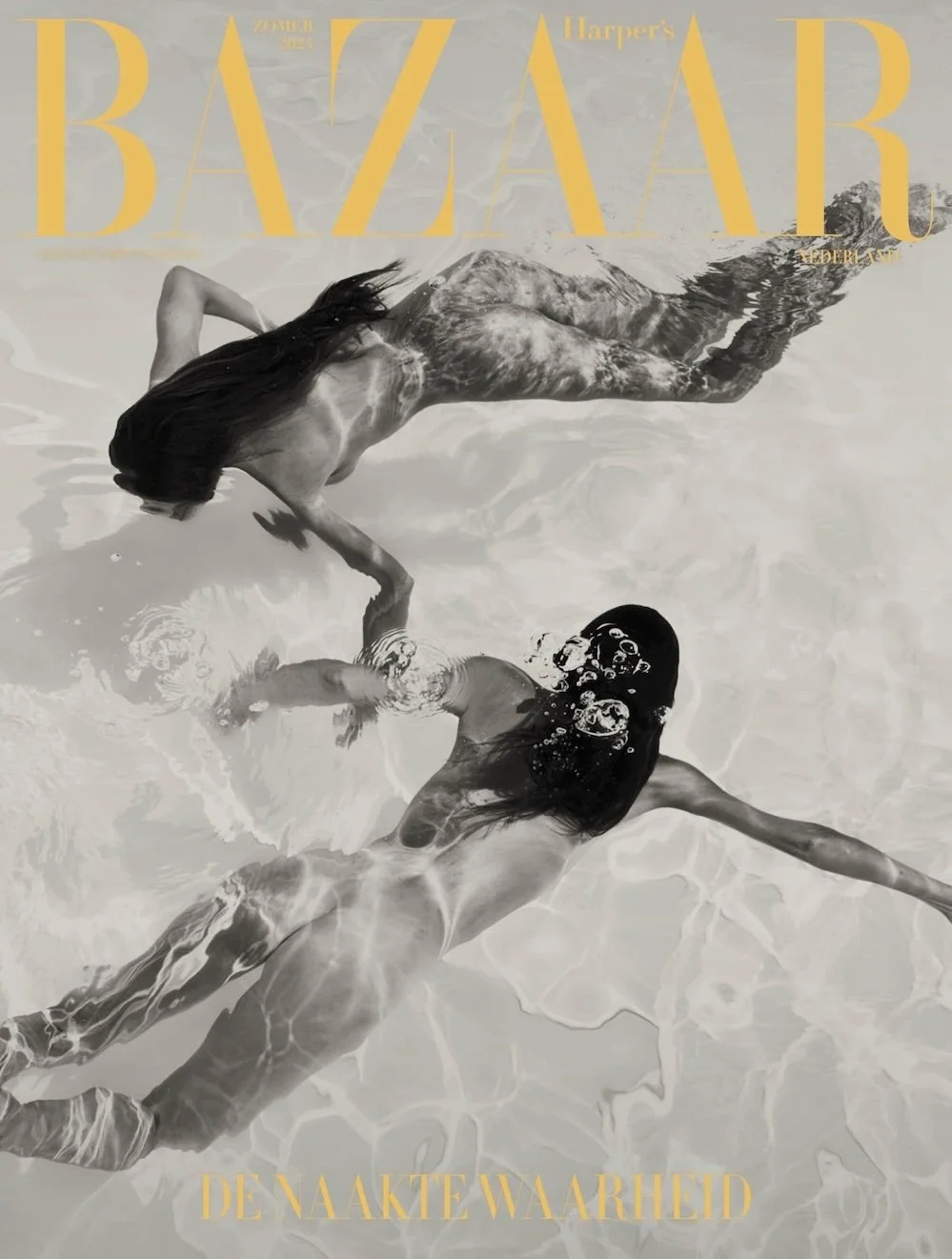 Bazaar Netherlands Says 'Get Naked' with Artists Neeltje de Vries, David Roemer 