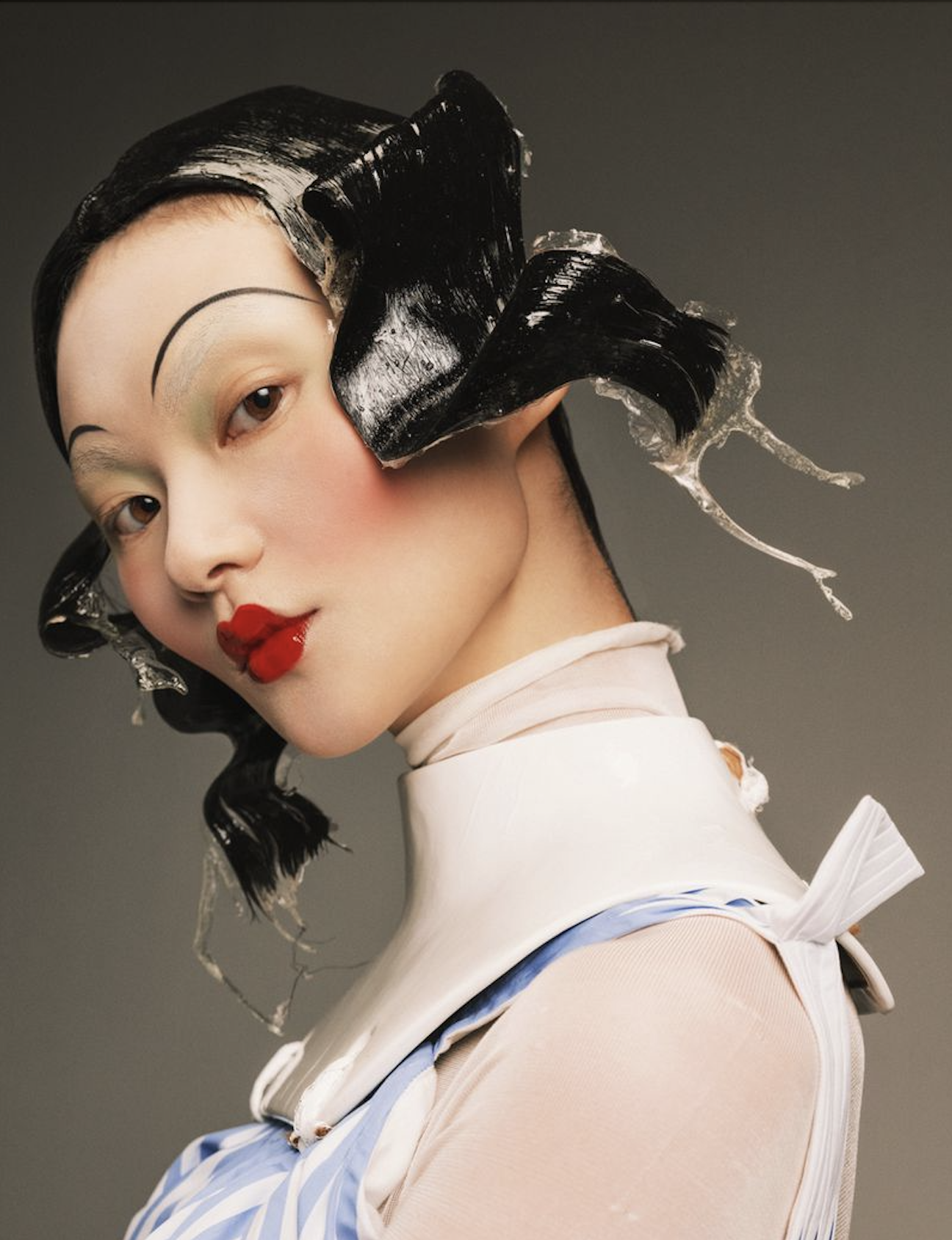 He Cong's Maison Margiela Couture: Zhong Lin W China June He Cong's Maison Margiela Couture: Zhong Lin W China June