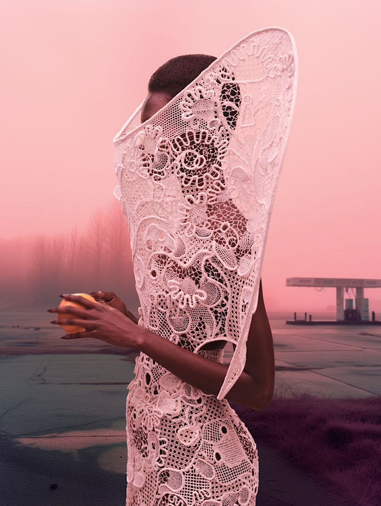 Sølve Sundsbø's 'Welcome to Planet Couture' with Amar Akway for V Magazine 148