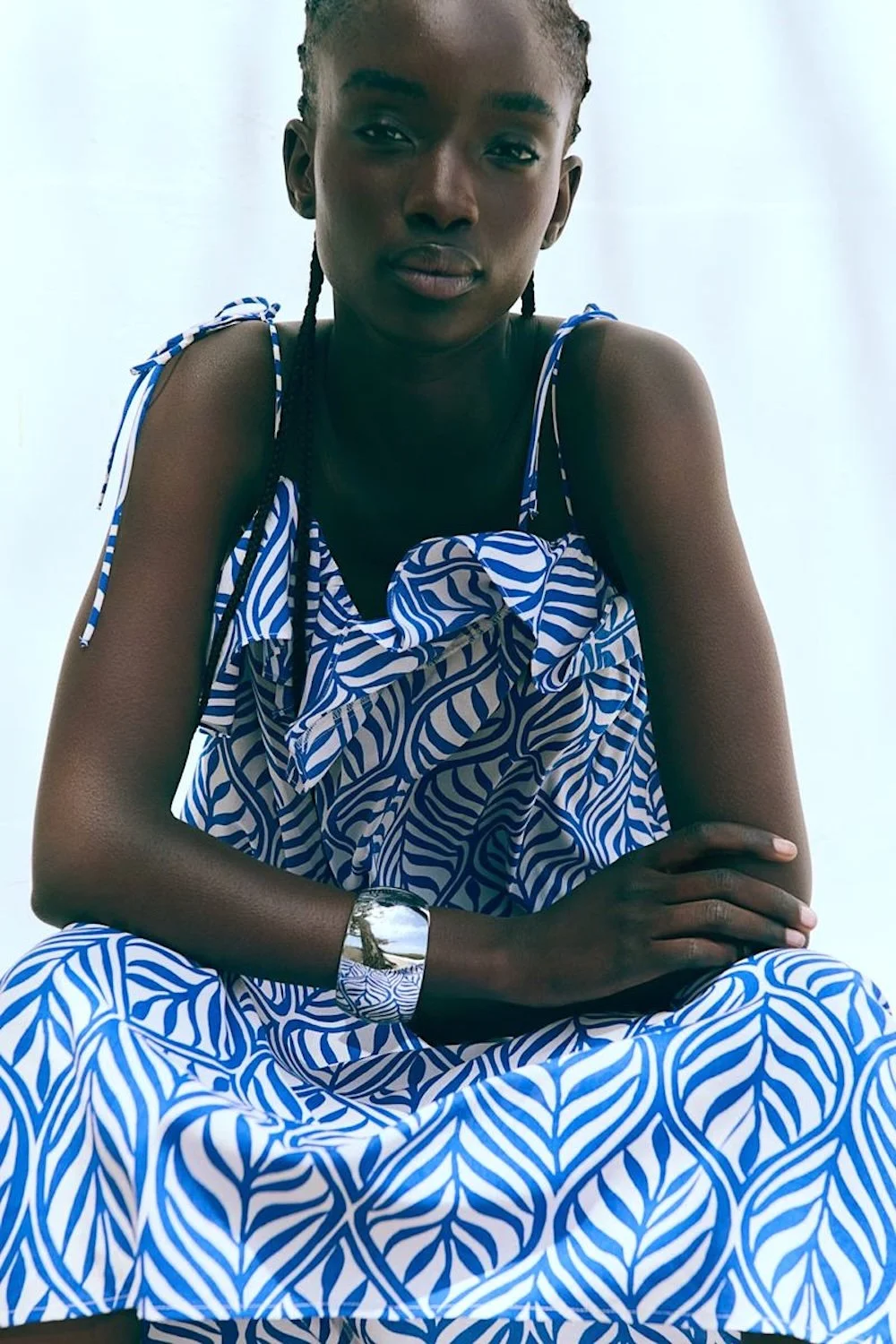 Maty Fall Brings Beauty, Poise and a Penetrating Gaze to 'H&amp;M Vacay' by Philip Messmann