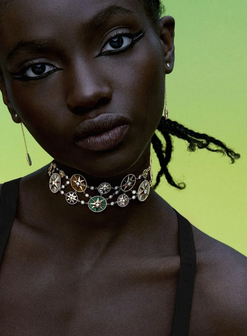 Alice Da Luz in 'Rose des Vents' Dior Jewelry Lensed by Julia Noni