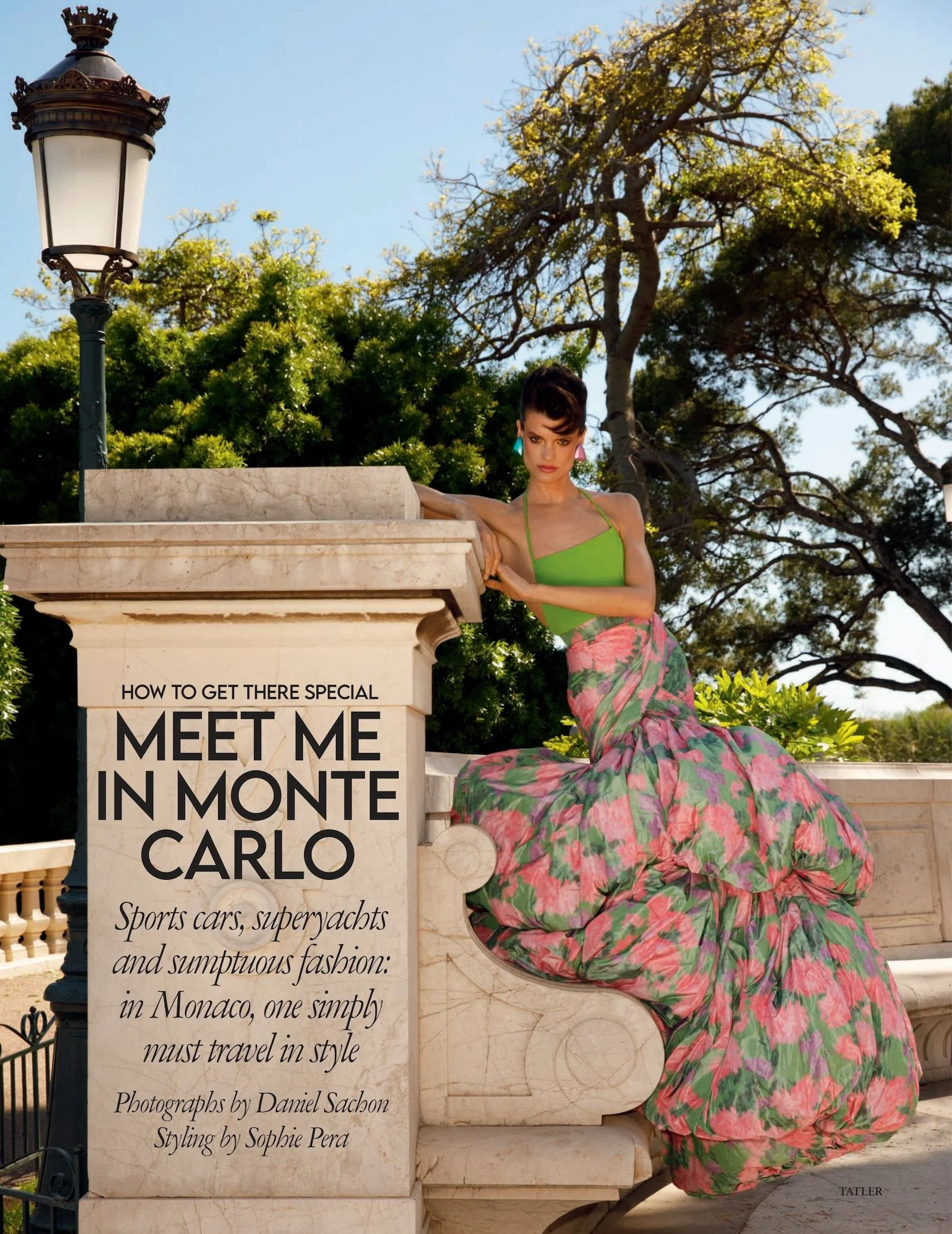 Pau Bertolini in Monte Carlo Lensed by Daniel Sachon for Tatler UK August 2024