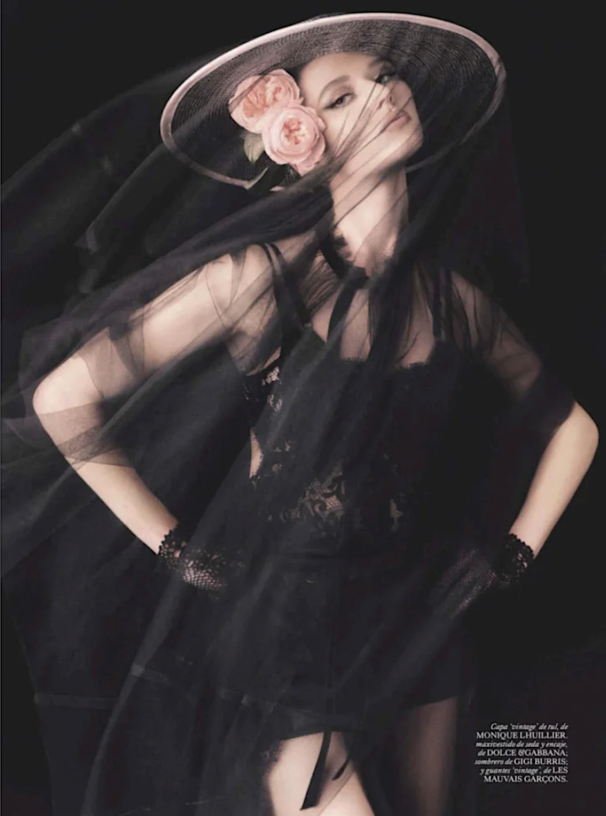 Vivienne Rohner's Sheer Factor Style by Steven Meisel in Vogue Italia September 2024