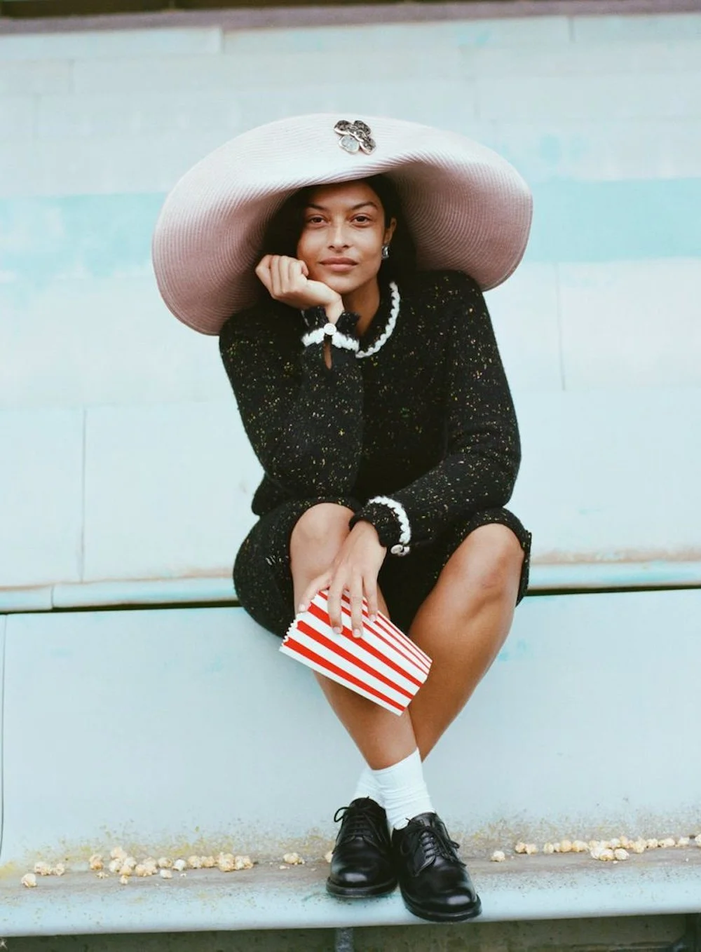 Devyn Garcia in 'The Life Fantastic' by Julia Noni for British Vogue September 2024