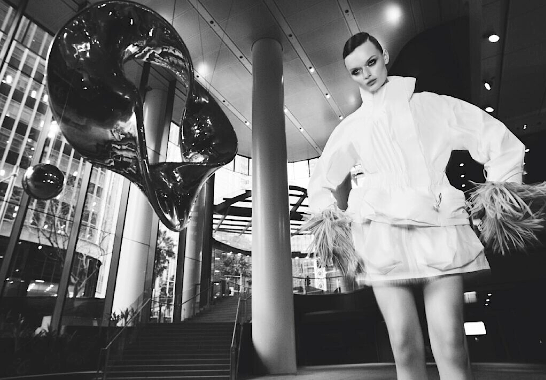 Louis Vuitton in Bazaar Australia at Sydney Metro in September