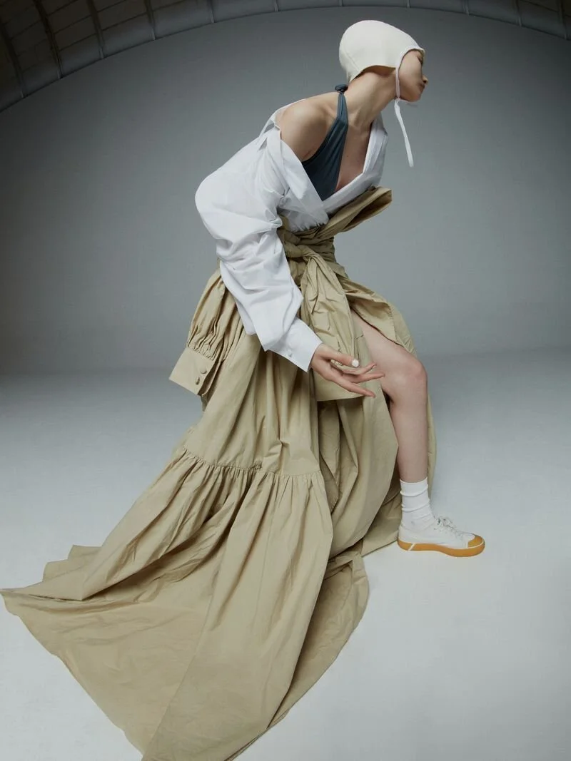 He Cong Covers Numéro China May 2020, Lensed in 'Leaping Over' by Jumbo Tsui