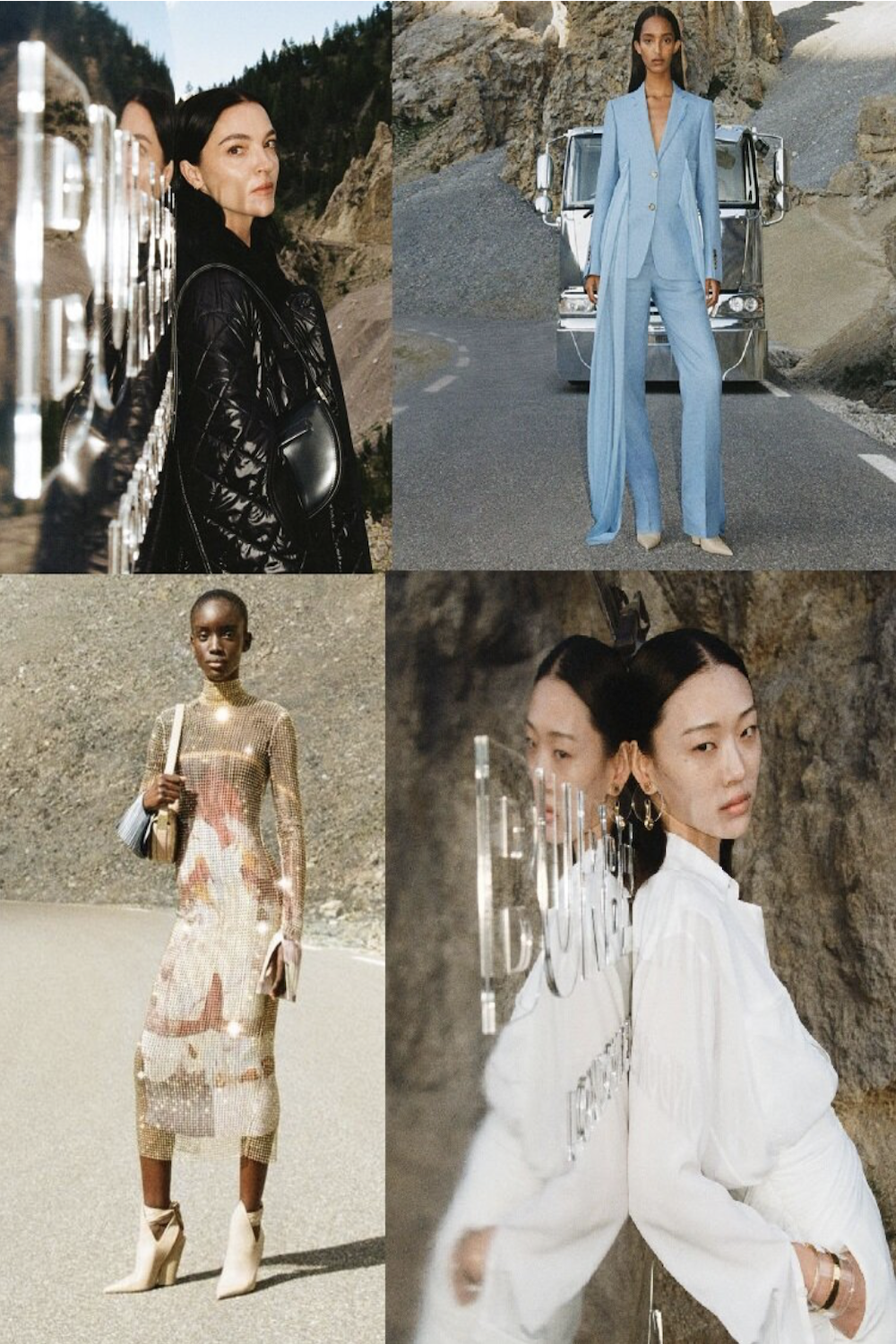 Burberry FW 2020 Journeys Pt-2 by Davit Giorgadze: Mariacarla, Maty, Mona, Sora