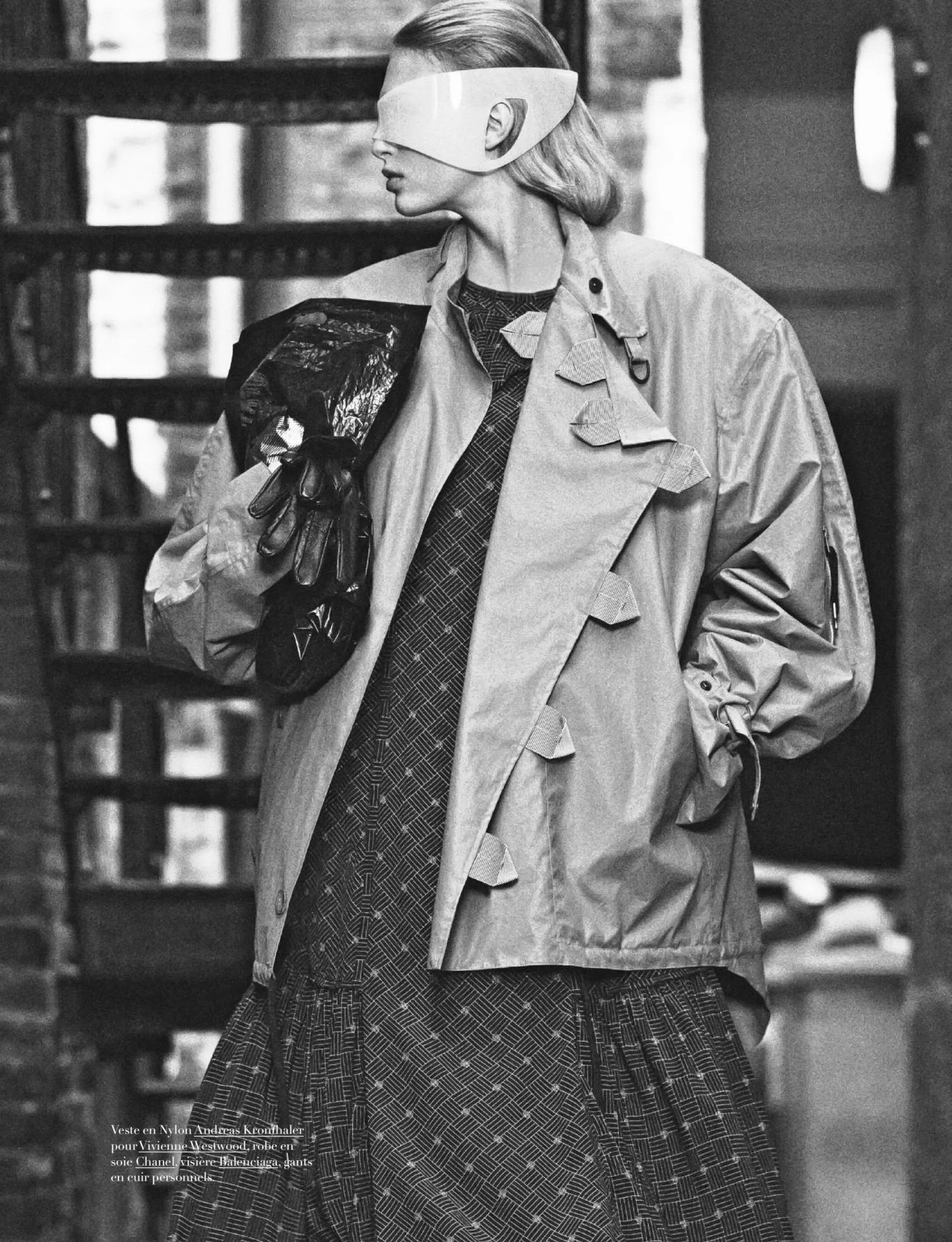 Karolina Spakowski for Harper's Bazaar France October 2024 by Mark Kean