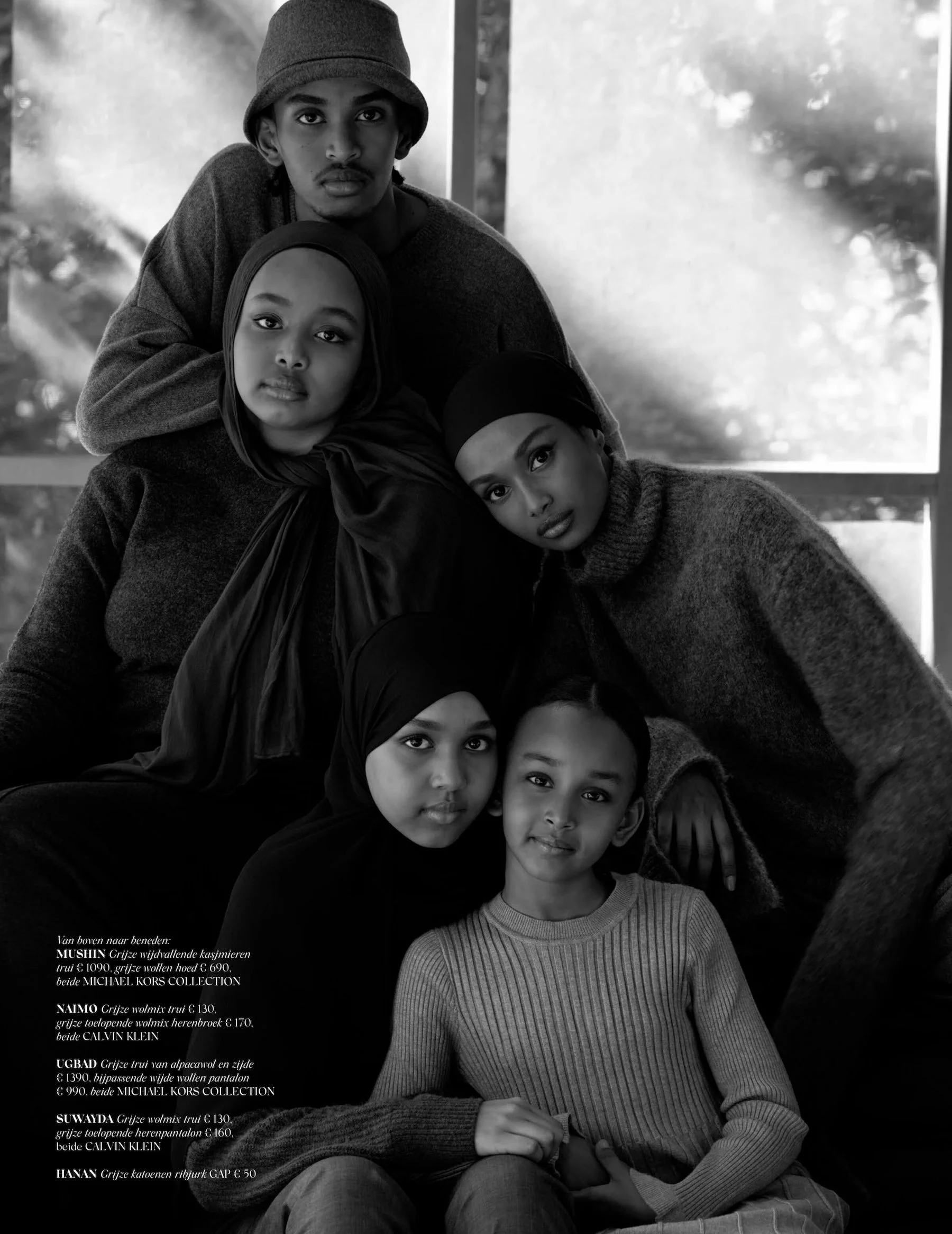 Ugbad Abdi Is a True 'Female Force' in Family Focus Story for Vogue Netherlands December