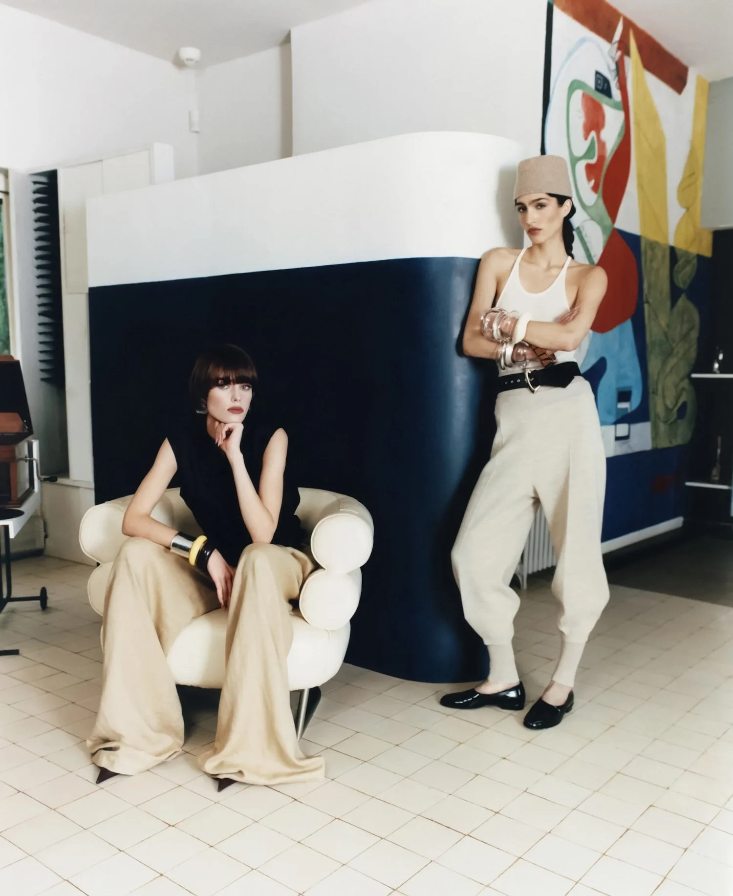 Modern, Fluid Draping for WSJ Magazine Holiday 2024/25