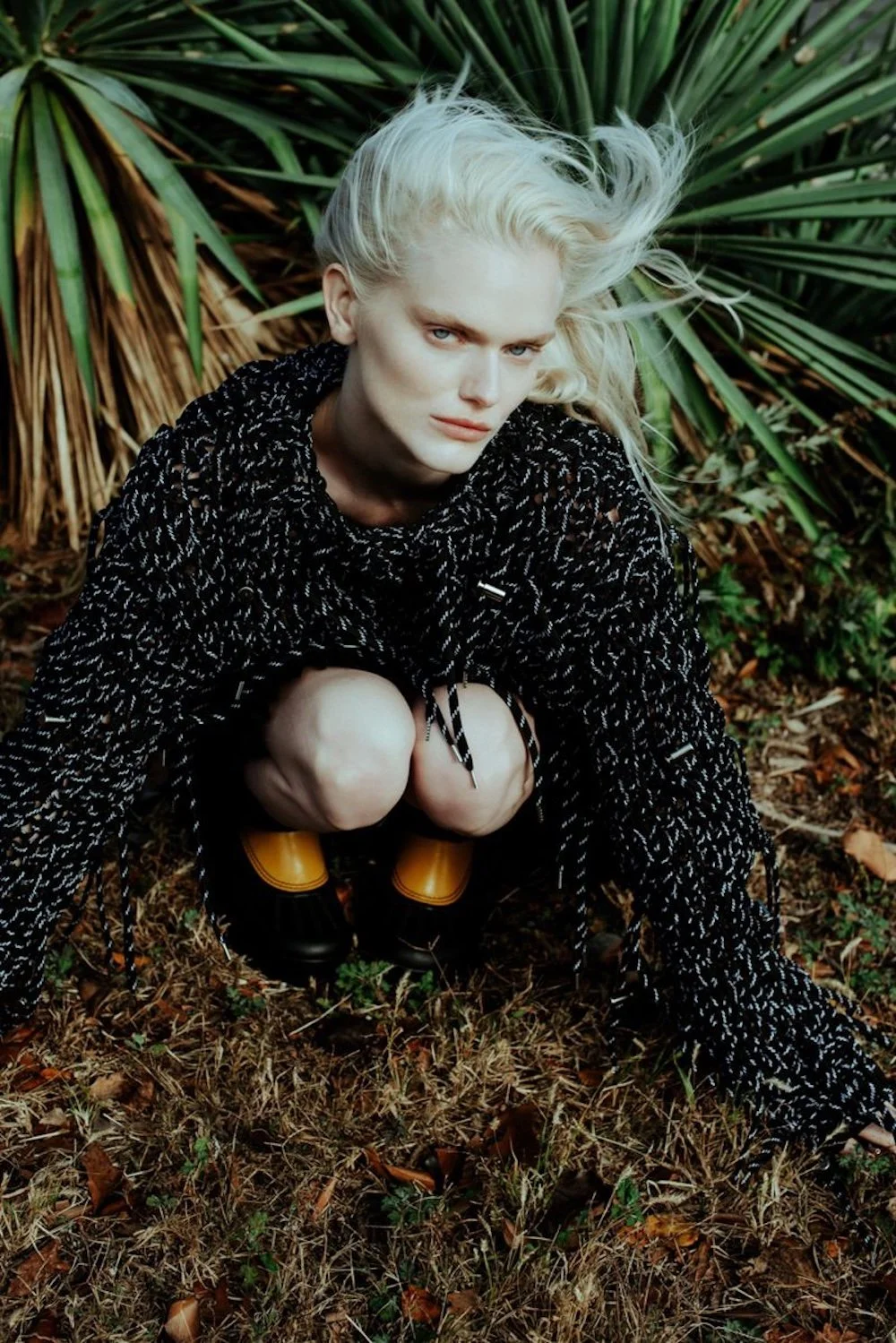 Lily Chapman in 'Sweater Weather' for Numéro Netherlands Lensed by Anka Garbowska