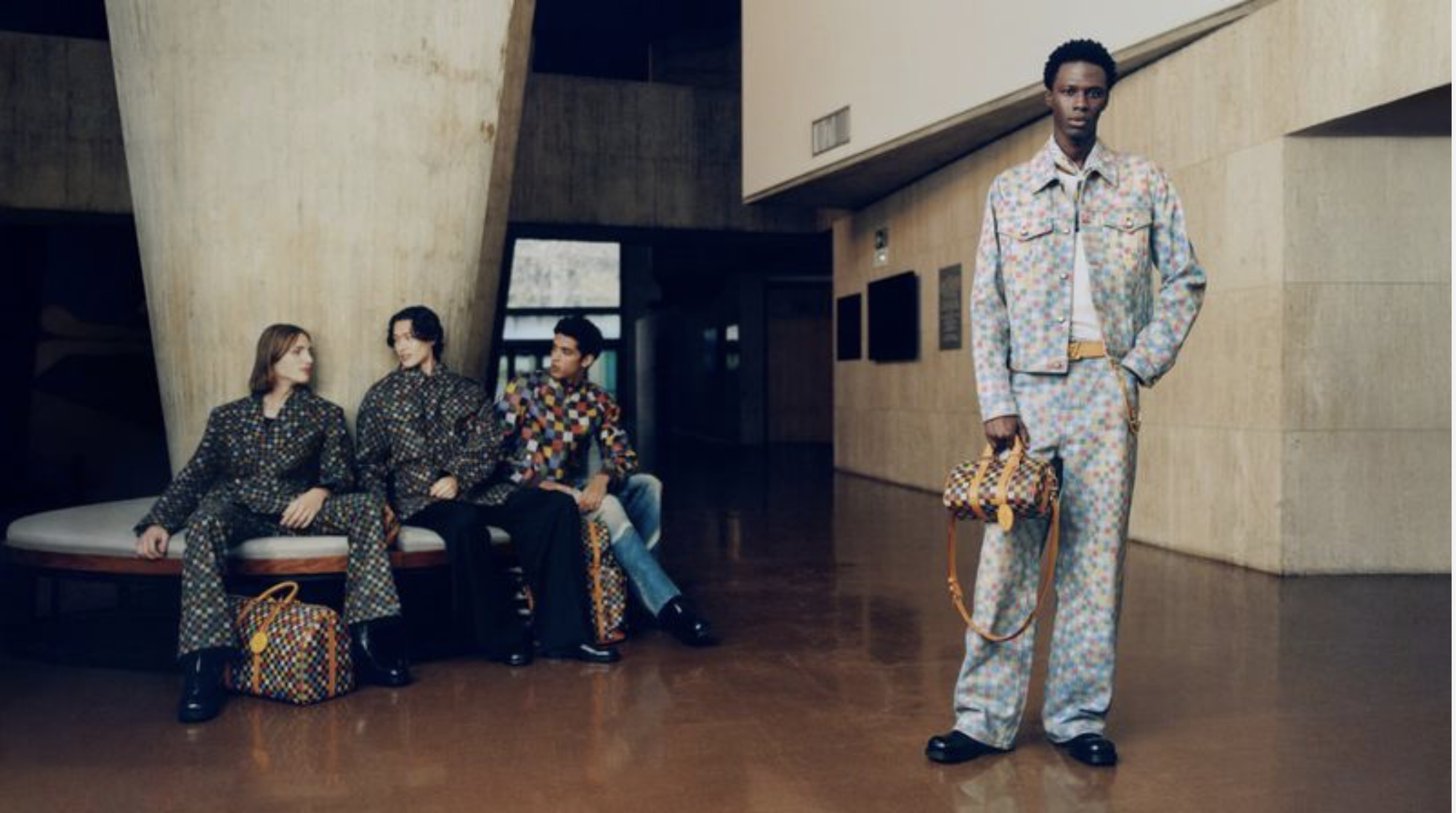LOUIS VUITTON アジェンダPM+レフィル　2025年版 Louis Vuitton Men Spring 2025 Campaign Highlights United Nations