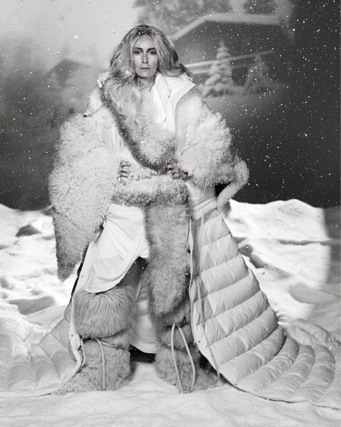 Georgina Grenville in Winter Splendor Style for Vogue Adria Winter 2025