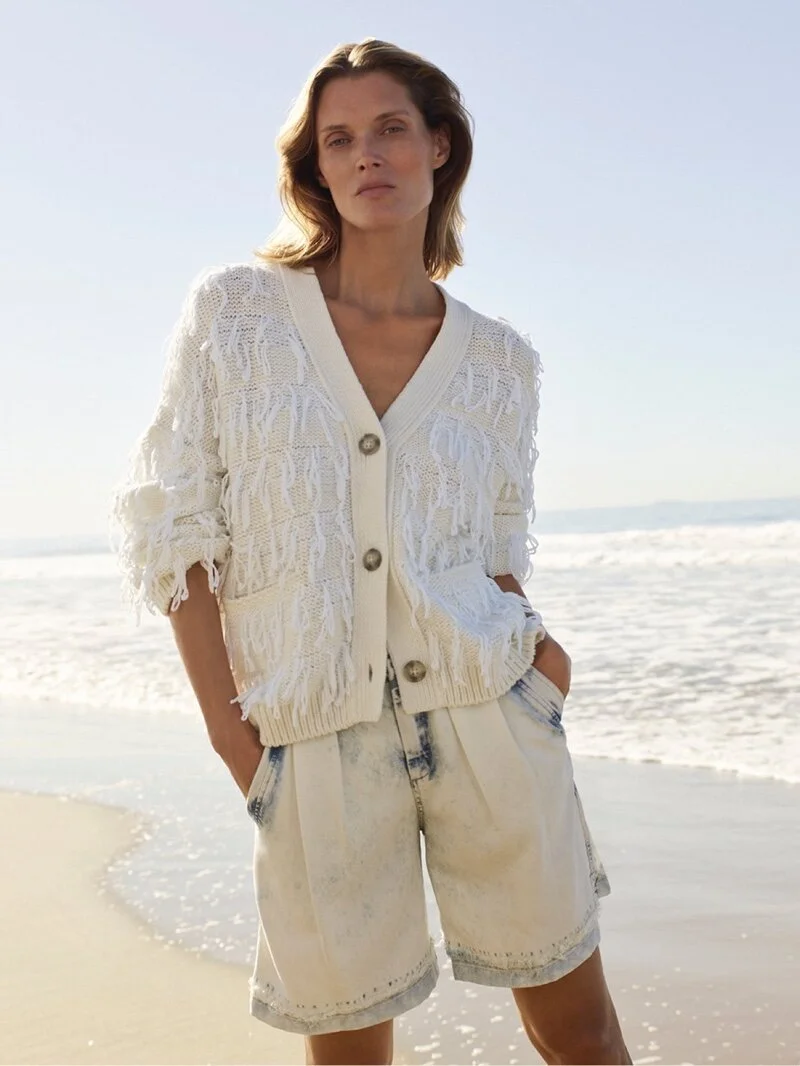Malgosia Bela Wears Closed 'The New Blues' Denim Shot by Stefan Heinrichs