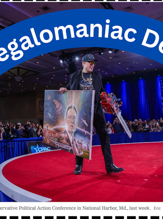 Megalomaniac Politicians Engage in Grandiose Public Displays of Self-Importance